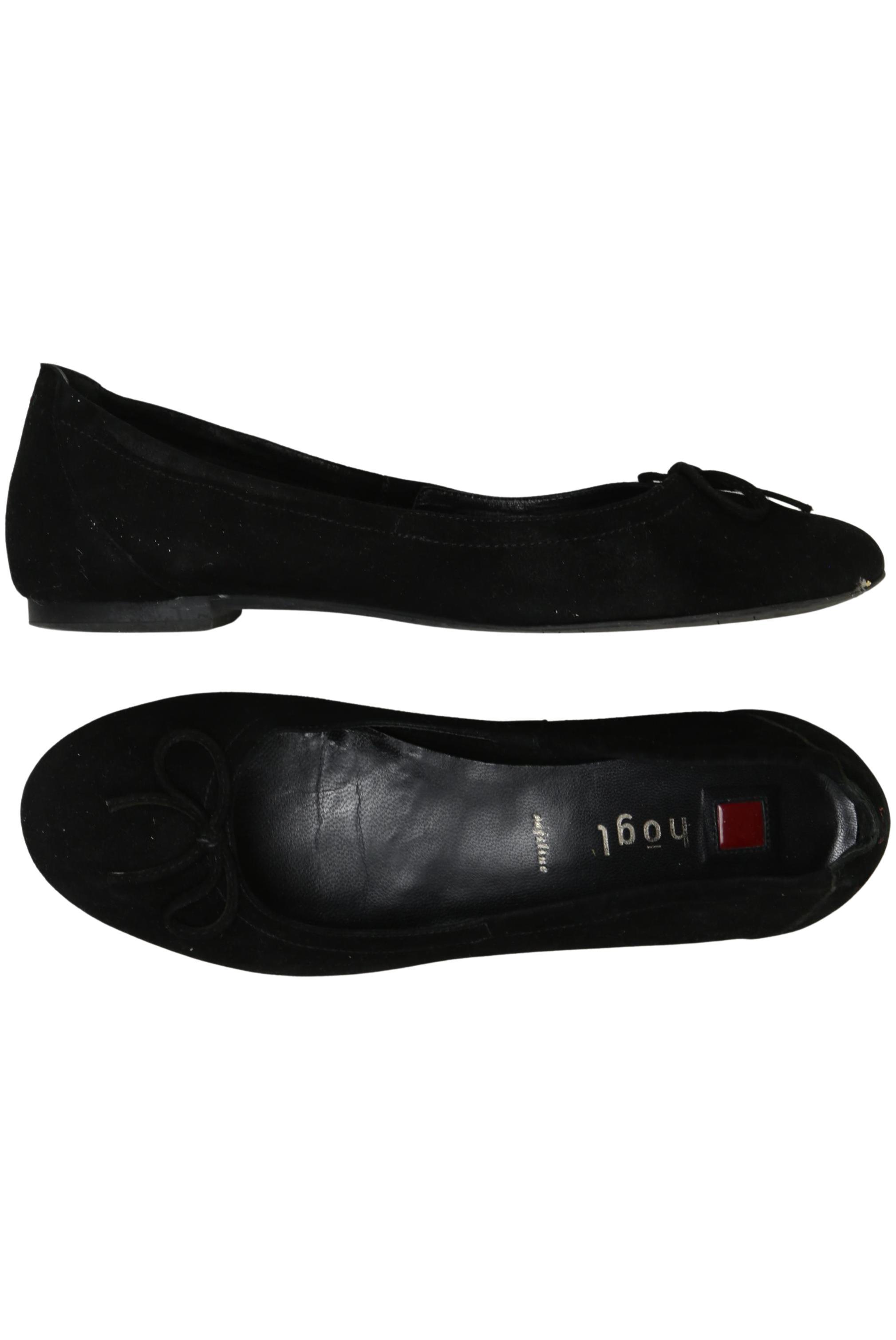 

högl Damen Ballerinas, schwarz, Gr. 6.5