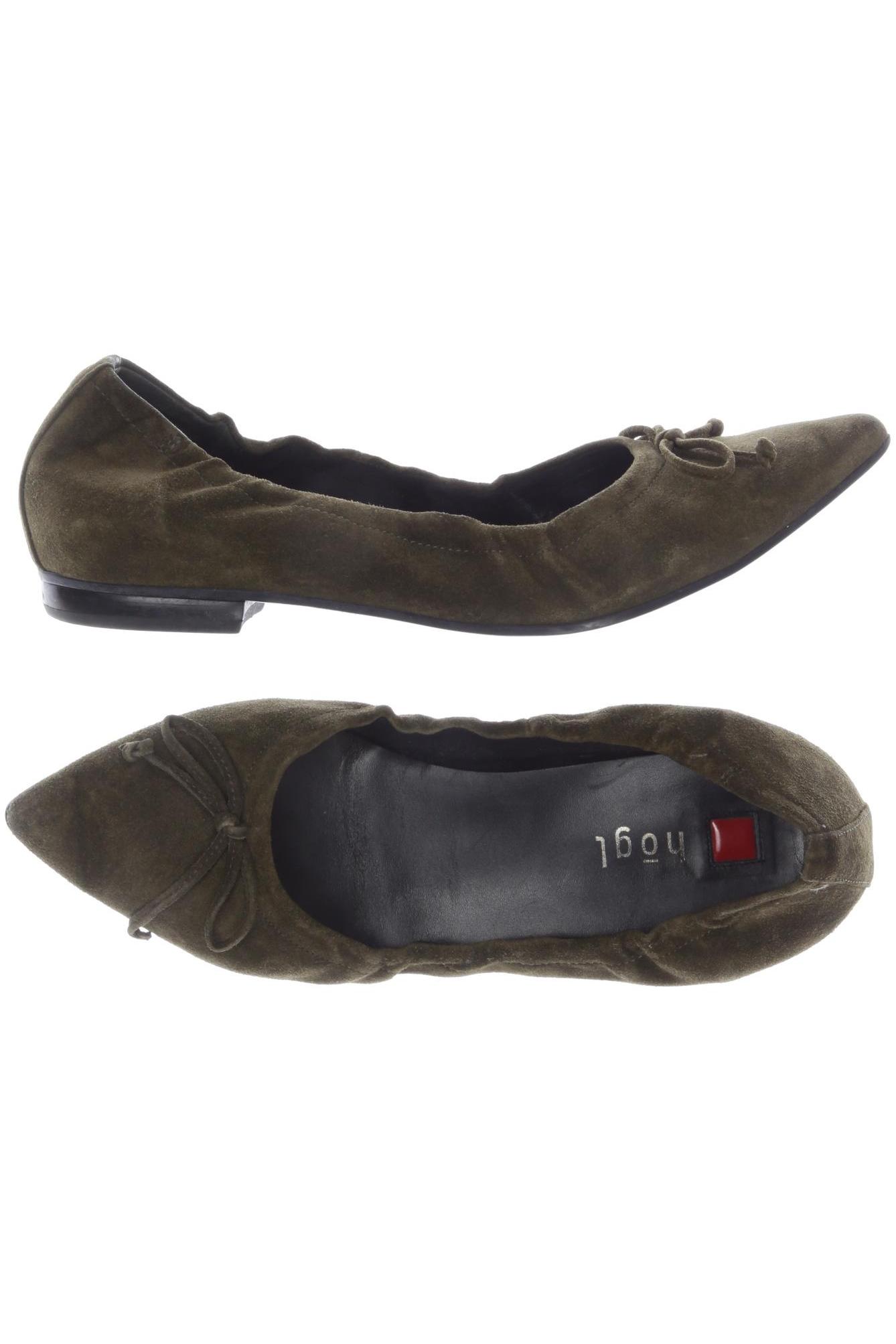 

högl Damen Ballerinas, grün, Gr. 6.5