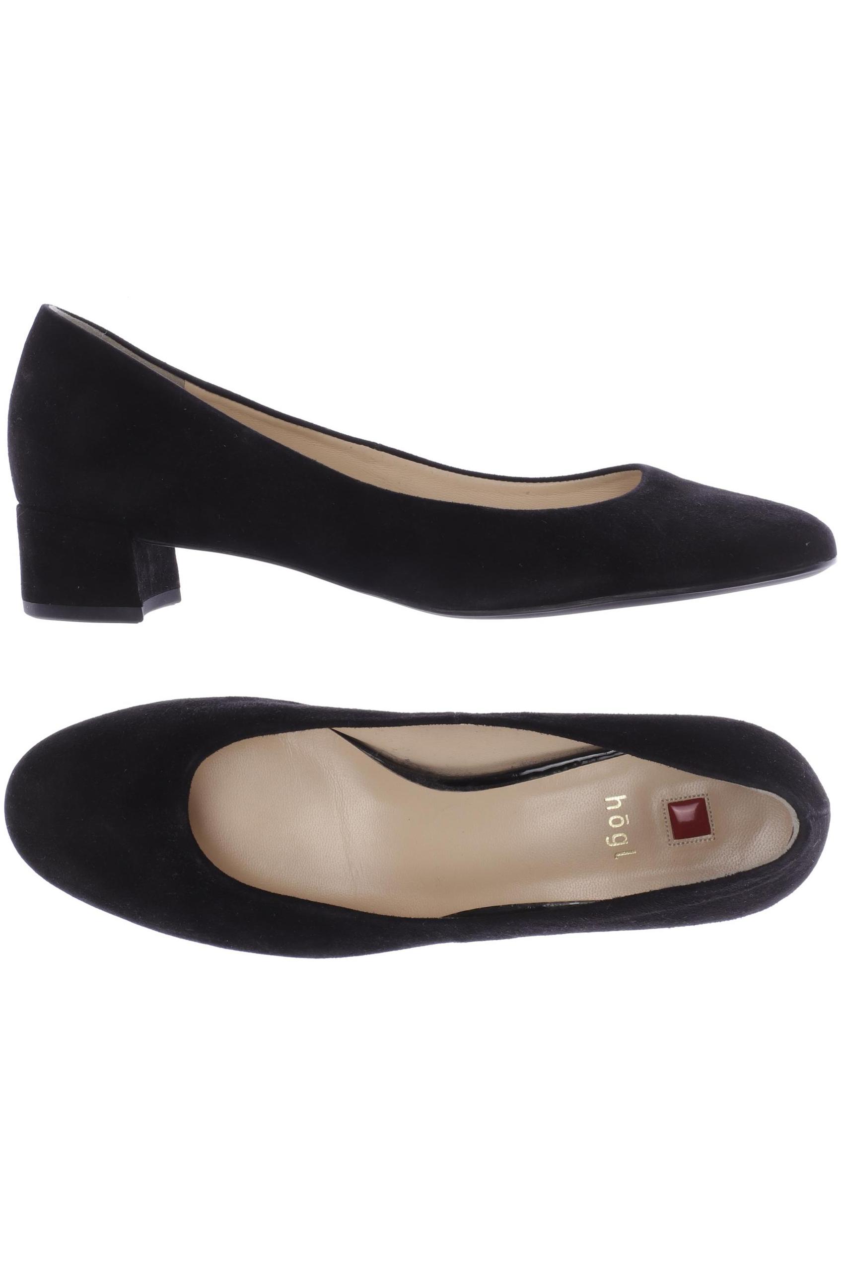 

högl Damen Halbschuh, schwarz, Gr. 5