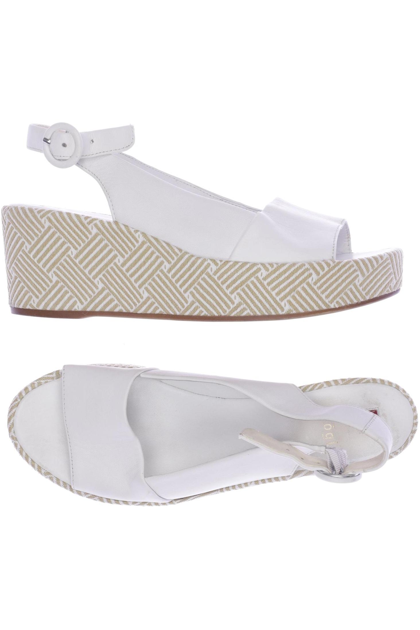 

högl Damen Sandale, weiß, Gr. 6.5