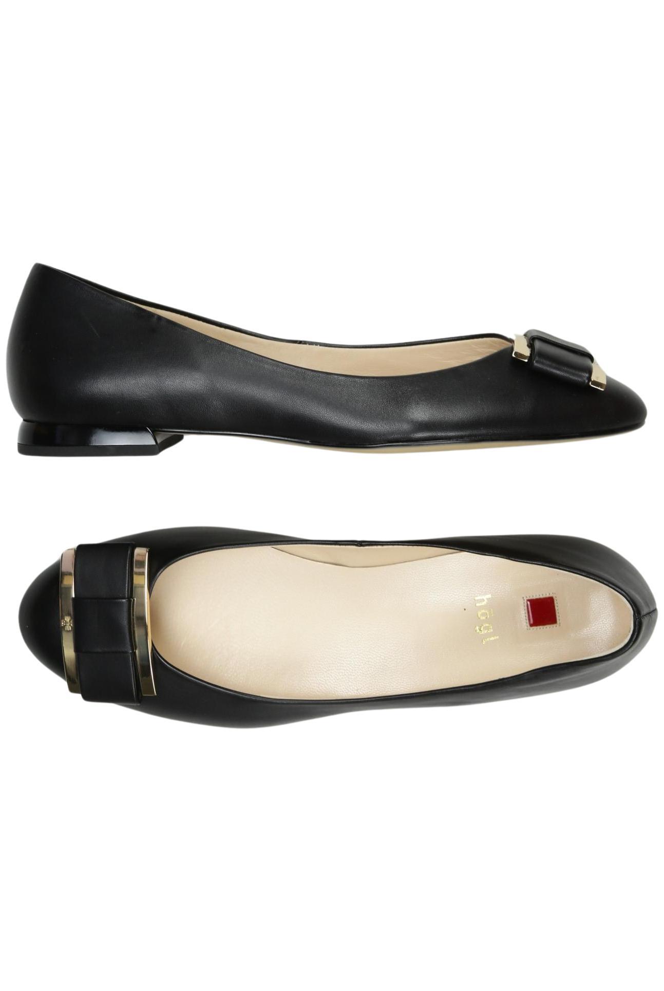 

högl Damen Ballerinas, schwarz, Gr. 4.5