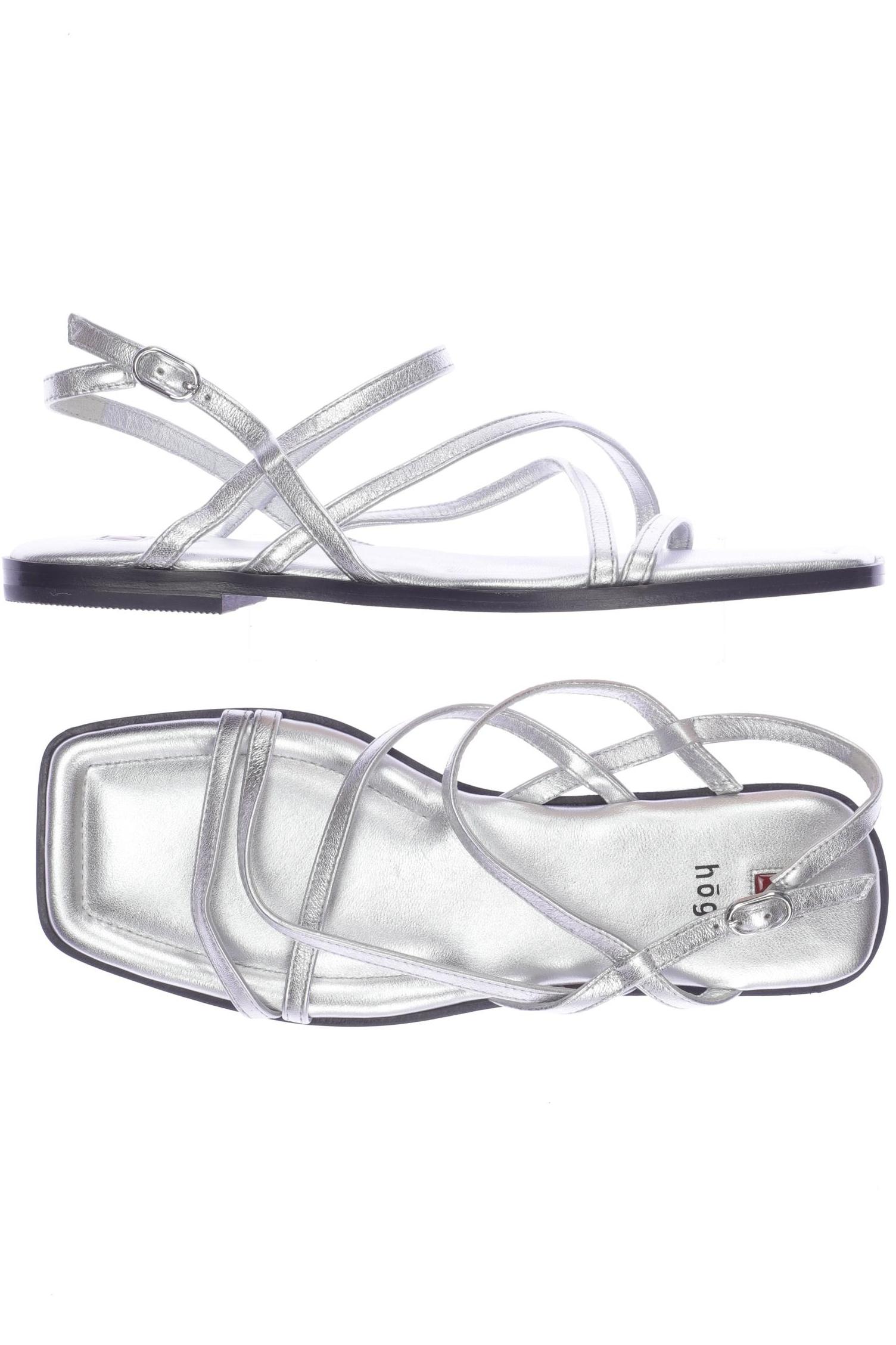 

högl Damen Sandale, silber, Gr. 5.5