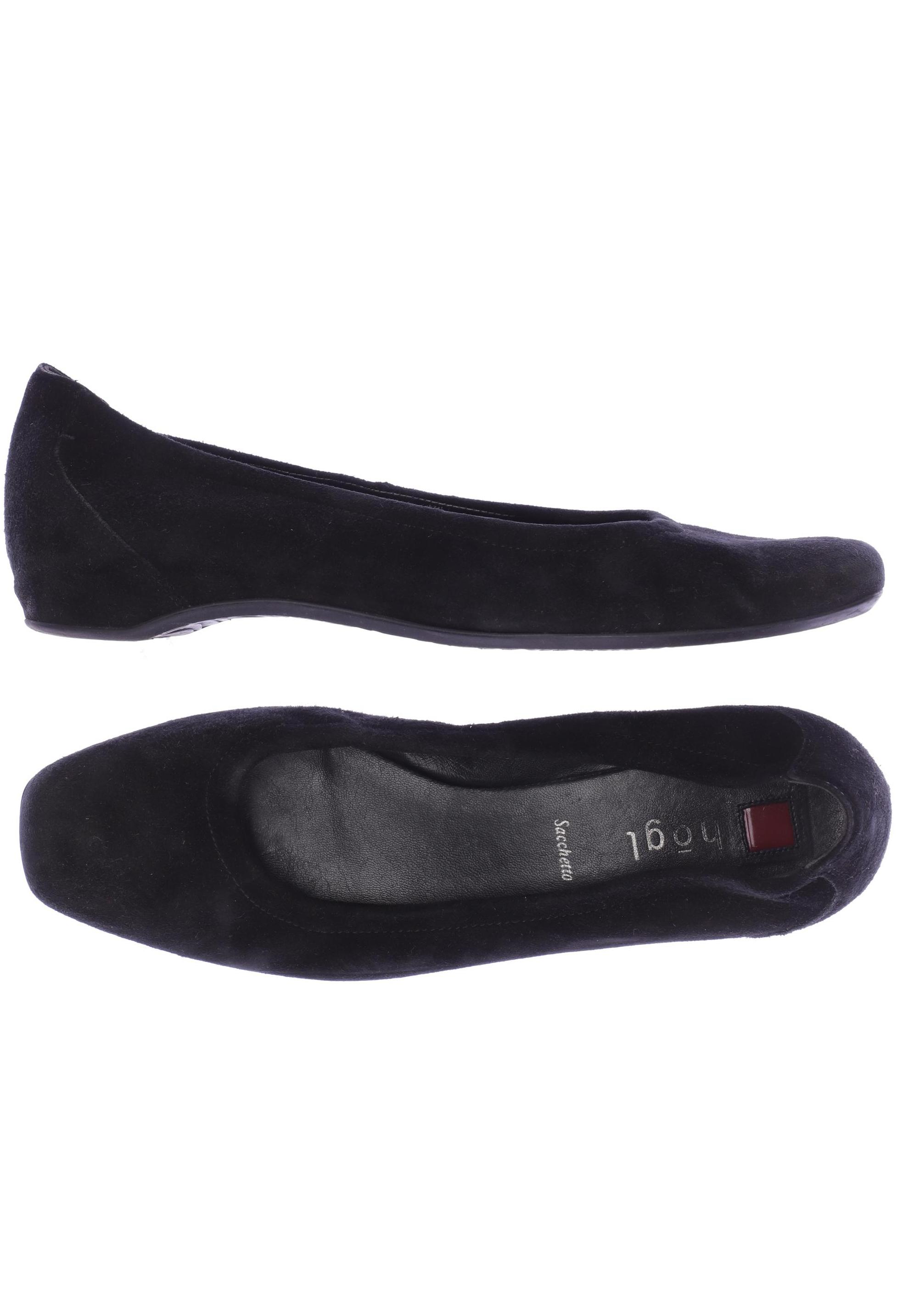 

högl Damen Ballerinas, schwarz, Gr. 7