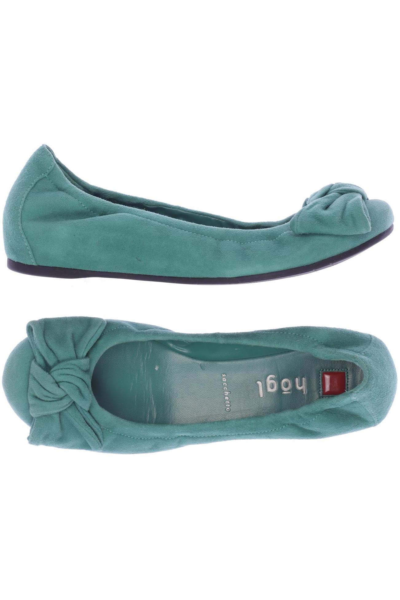

högl Damen Ballerinas, türkis, Gr. 3