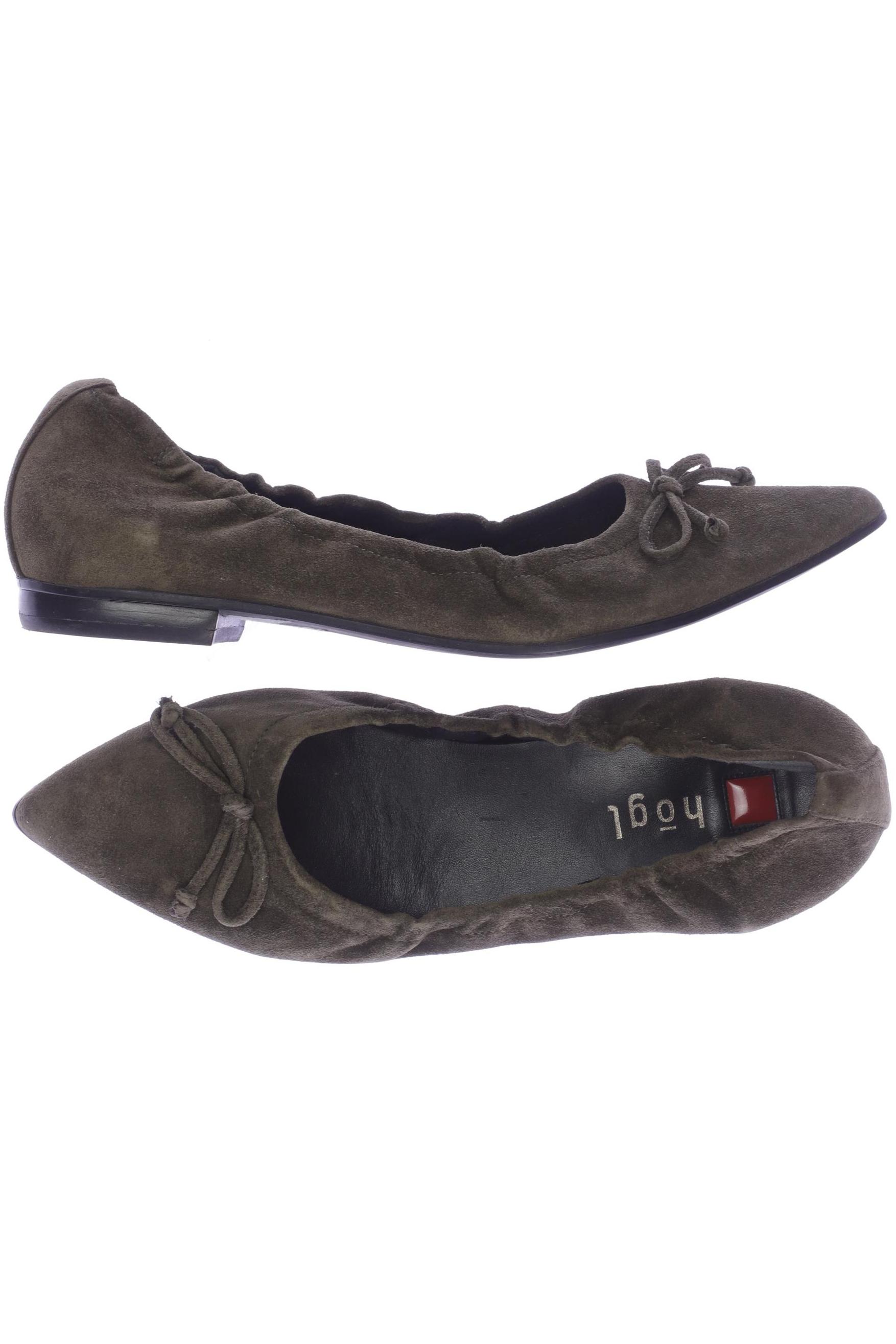 

högl Damen Ballerinas, grün, Gr. 5