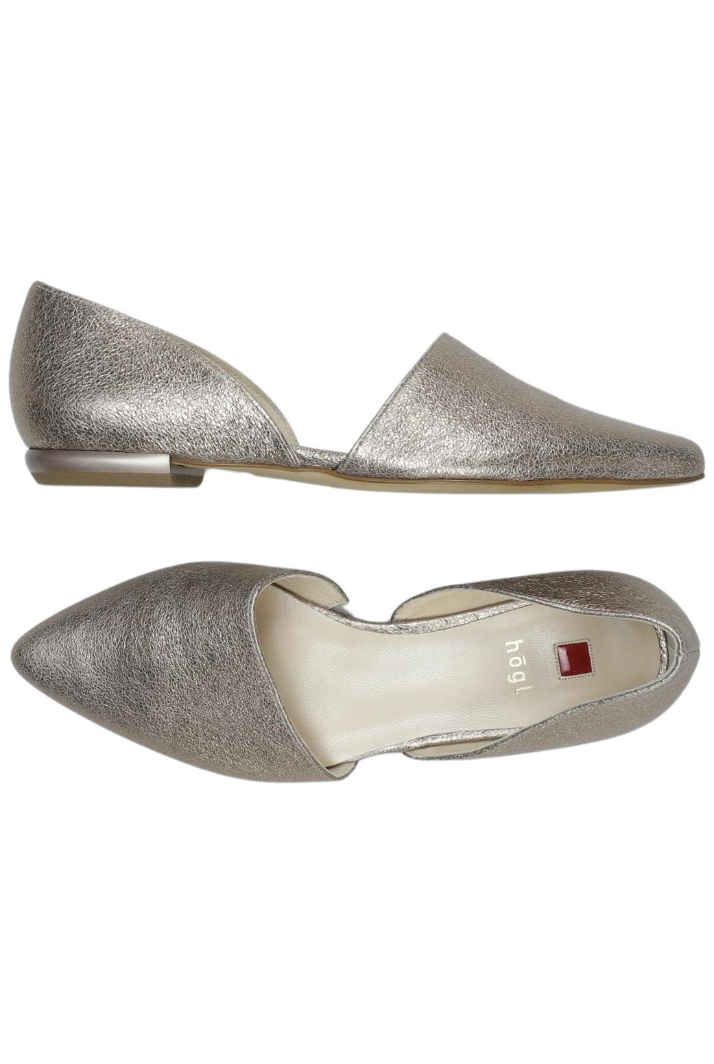 

högl Damen Halbschuh, silber, Gr. 4