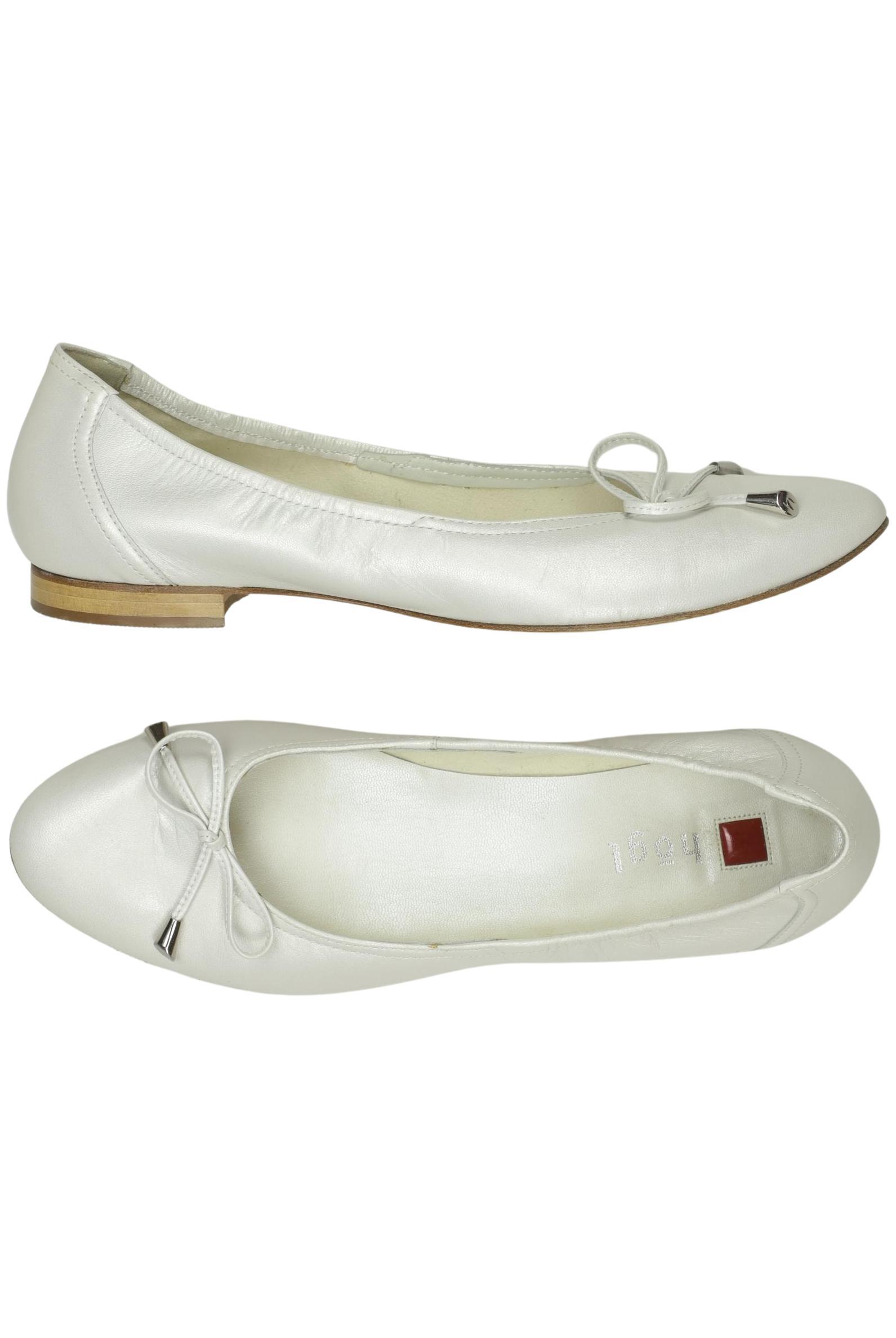 

högl Damen Ballerinas, weiß, Gr. 6.5