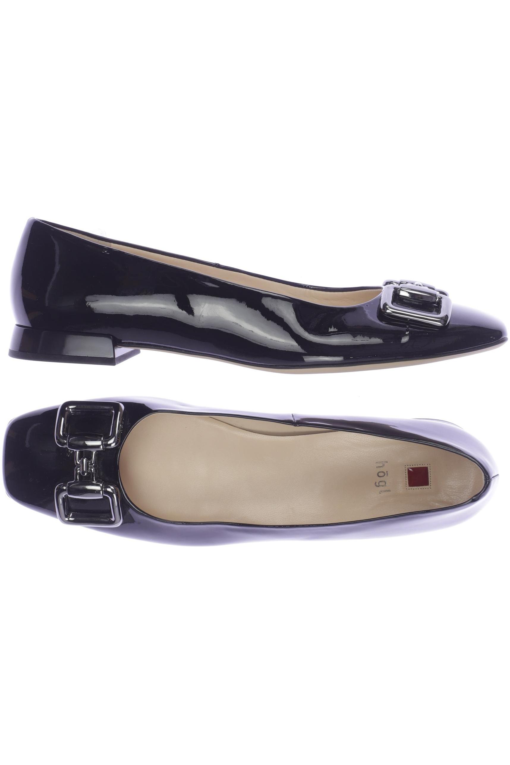 

högl Damen Ballerinas, schwarz, Gr. 7.5