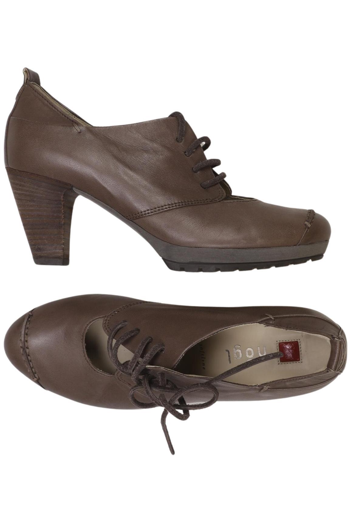 

högl Damen Halbschuh, braun, Gr. 3.5