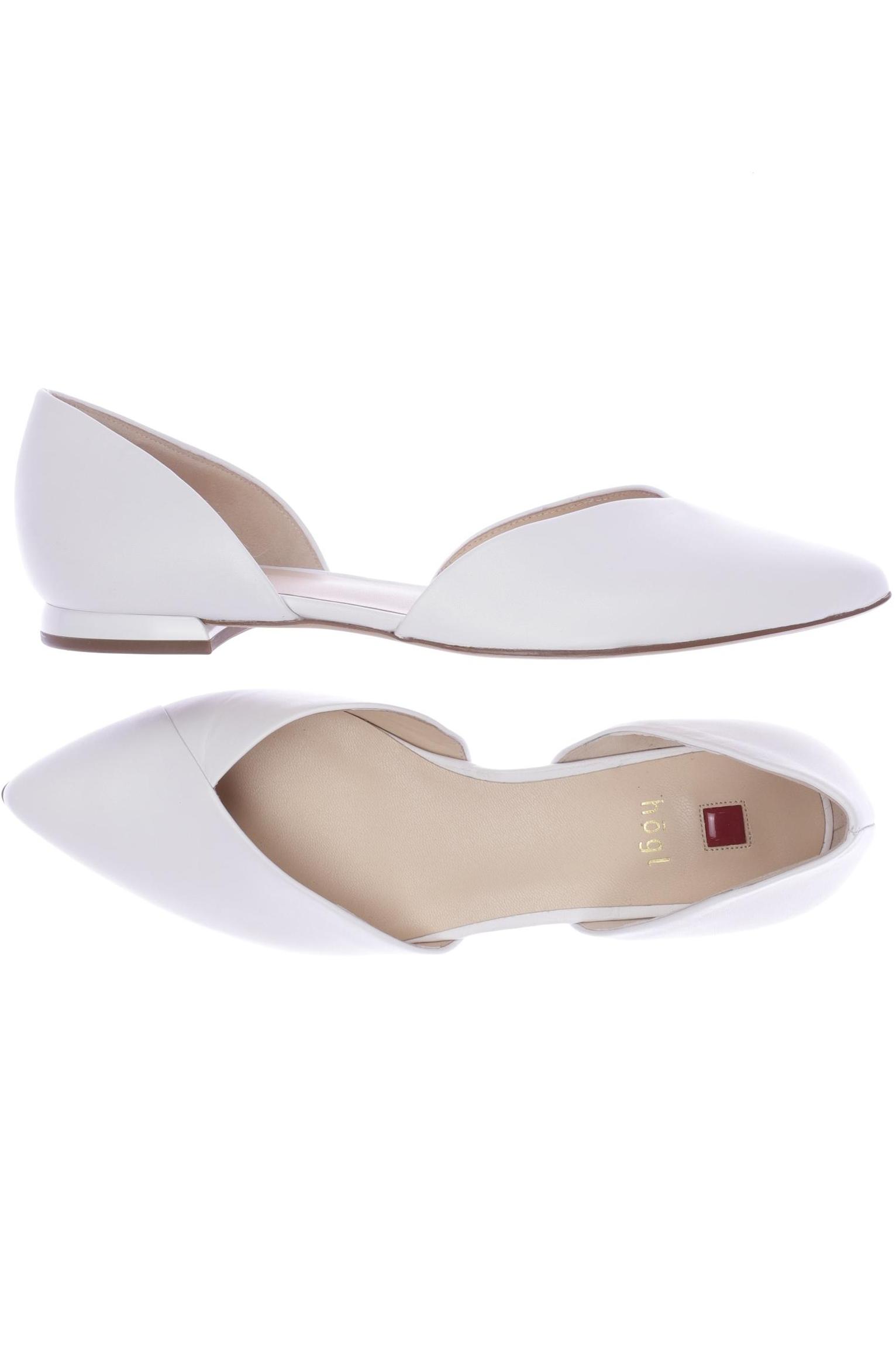 

högl Damen Ballerinas, weiß, Gr. 3.5