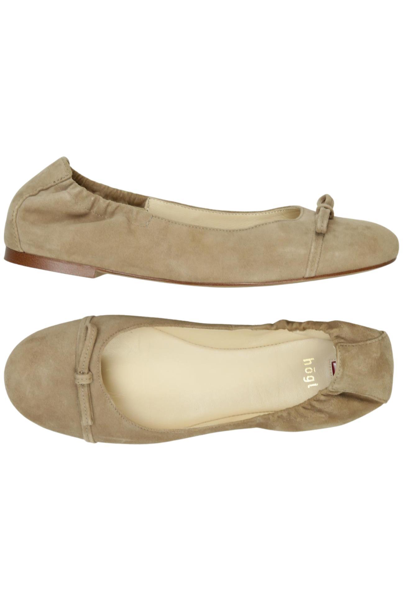 

högl Damen Ballerinas, beige, Gr. 4.5