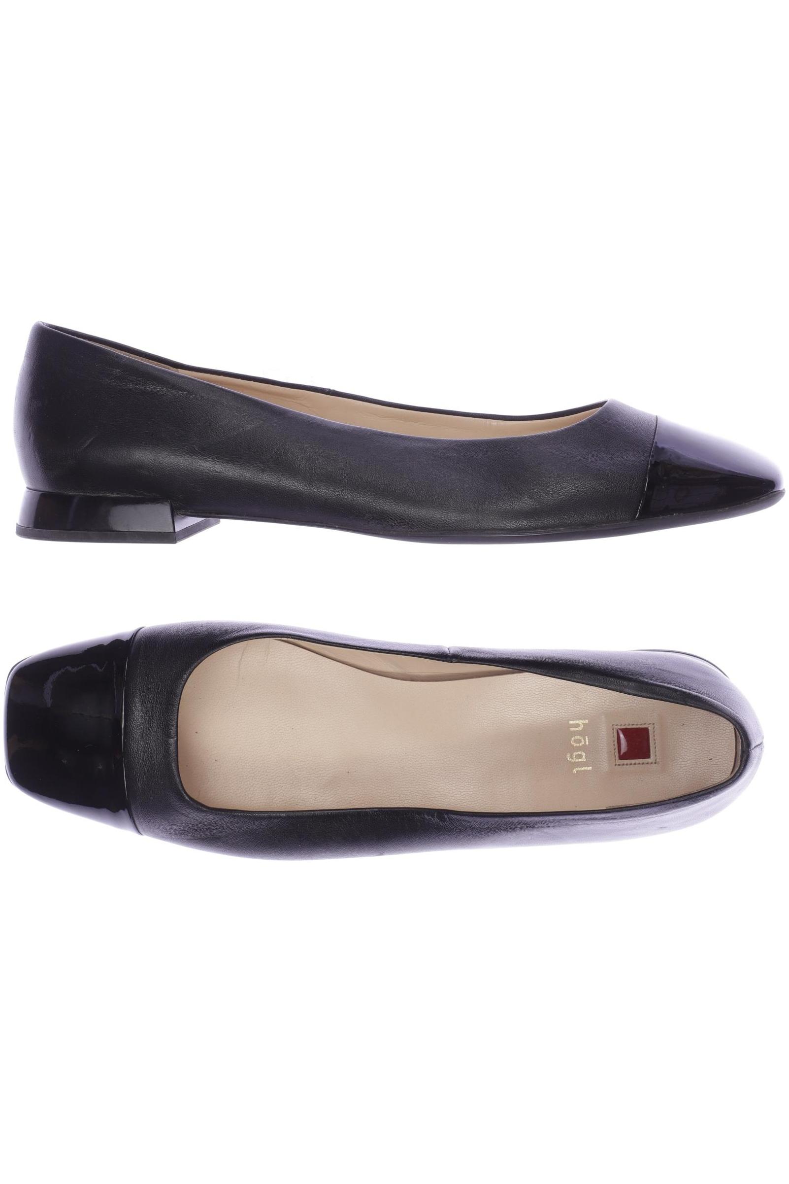 

högl Damen Ballerinas, schwarz, Gr. 6.5