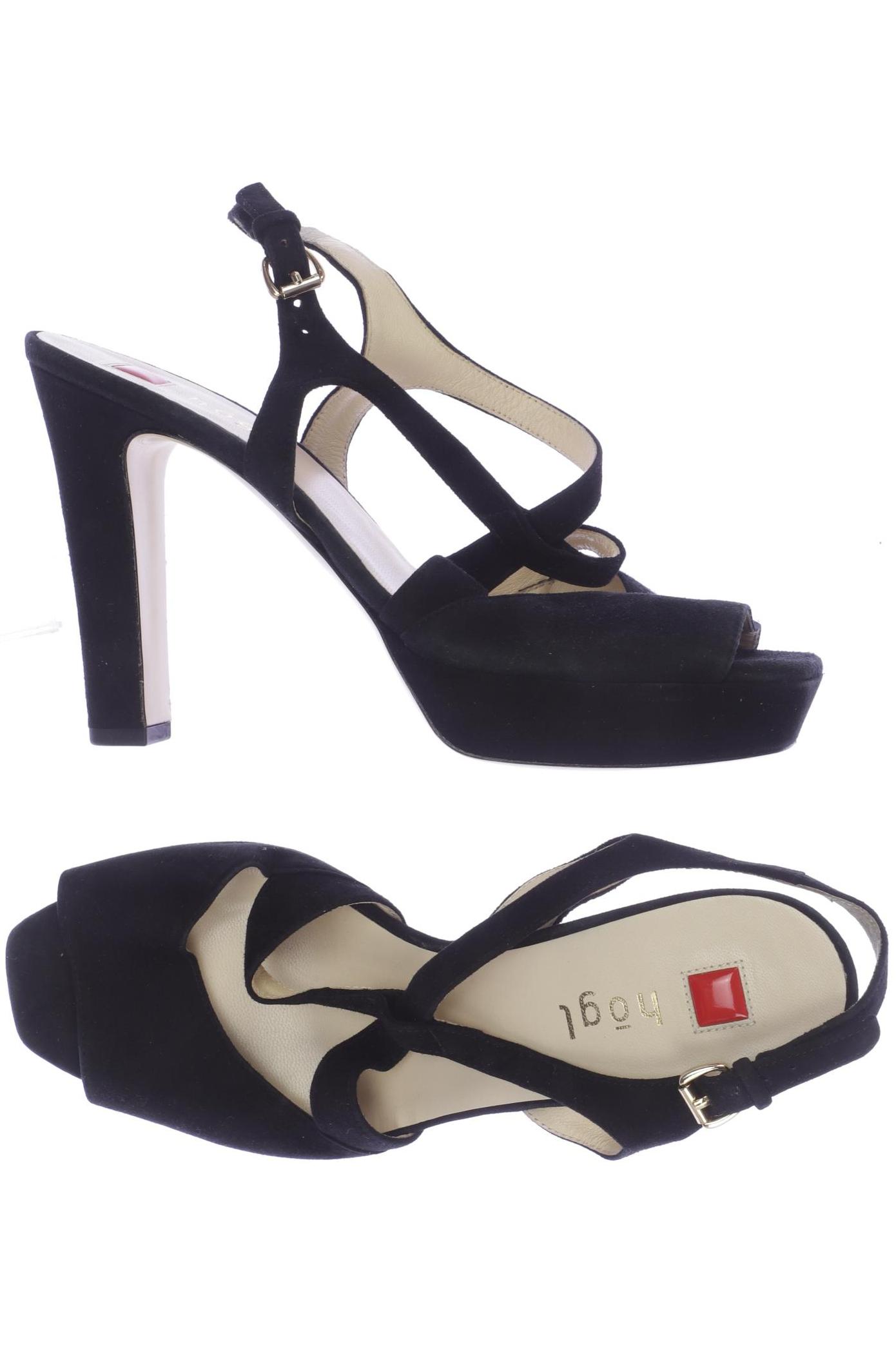 

högl Damen Sandale, schwarz, Gr. 5.5