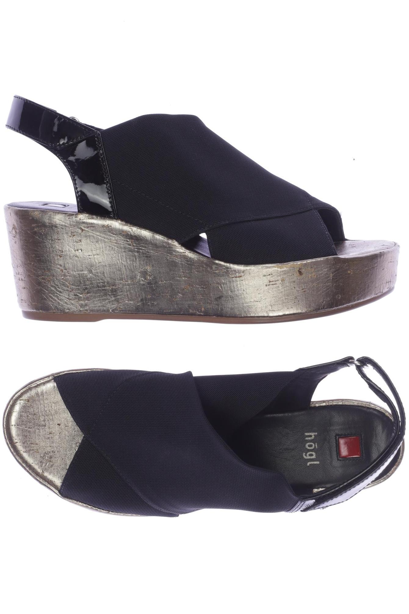 

högl Damen Sandale, schwarz, Gr. 4