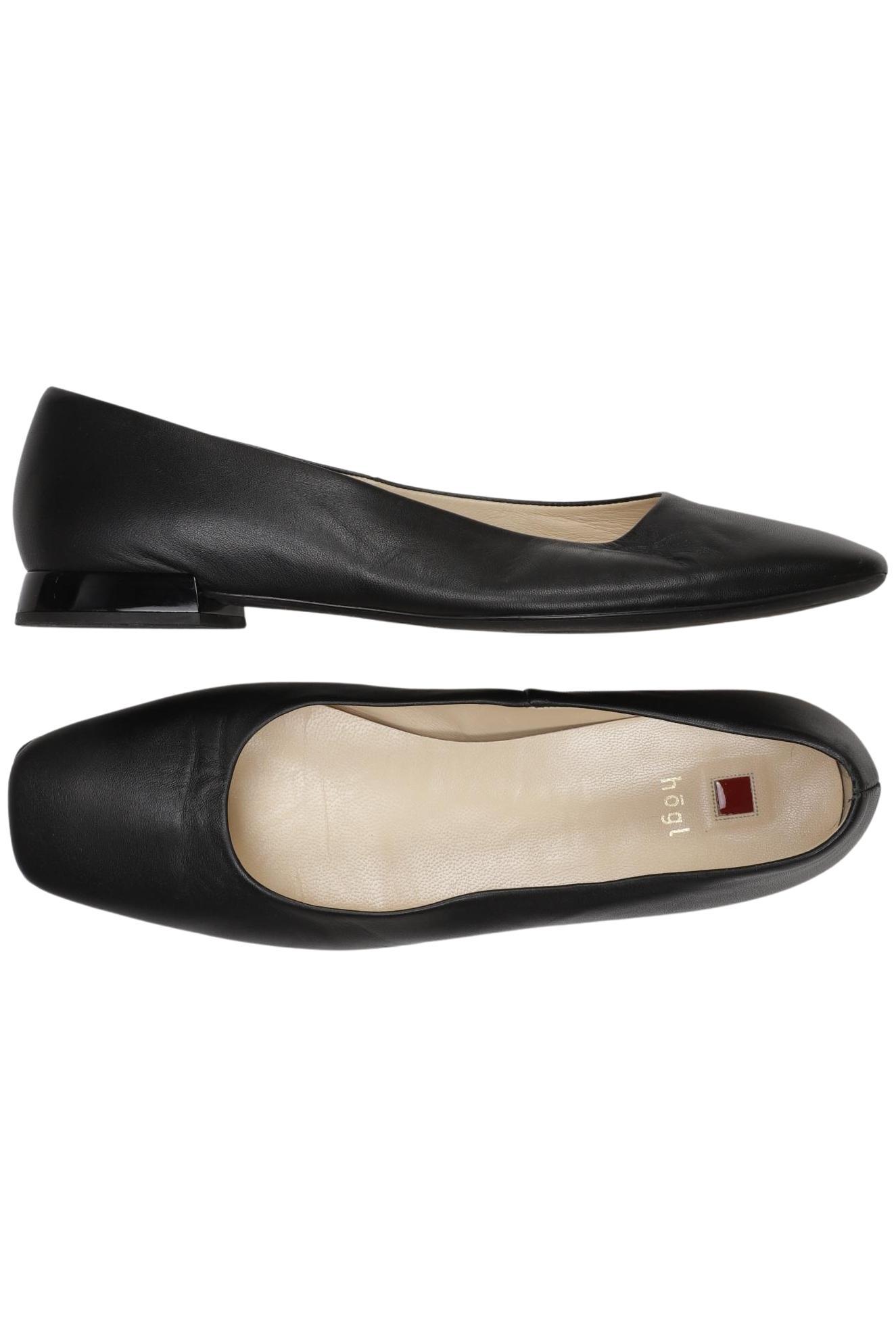

högl Damen Ballerinas, schwarz, Gr. 7.5