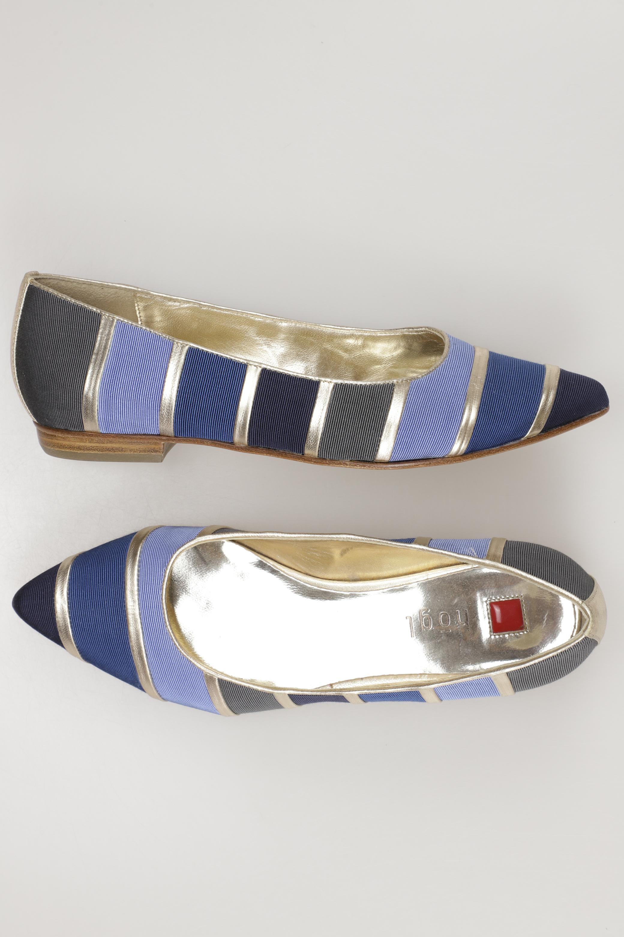 

högl Damen Ballerinas, blau, Gr. 4
