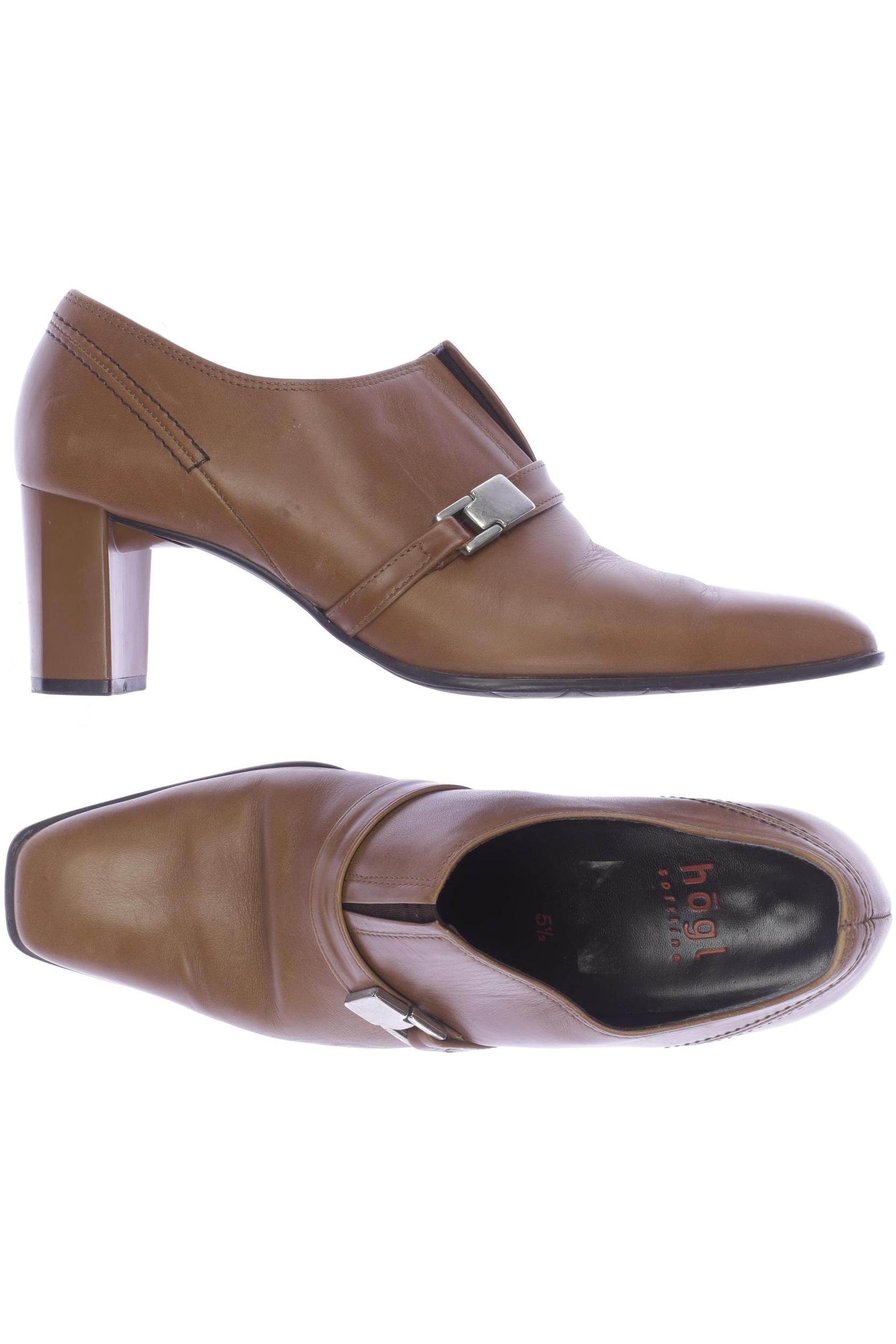 

högl Damen Halbschuh, braun, Gr. 5.5