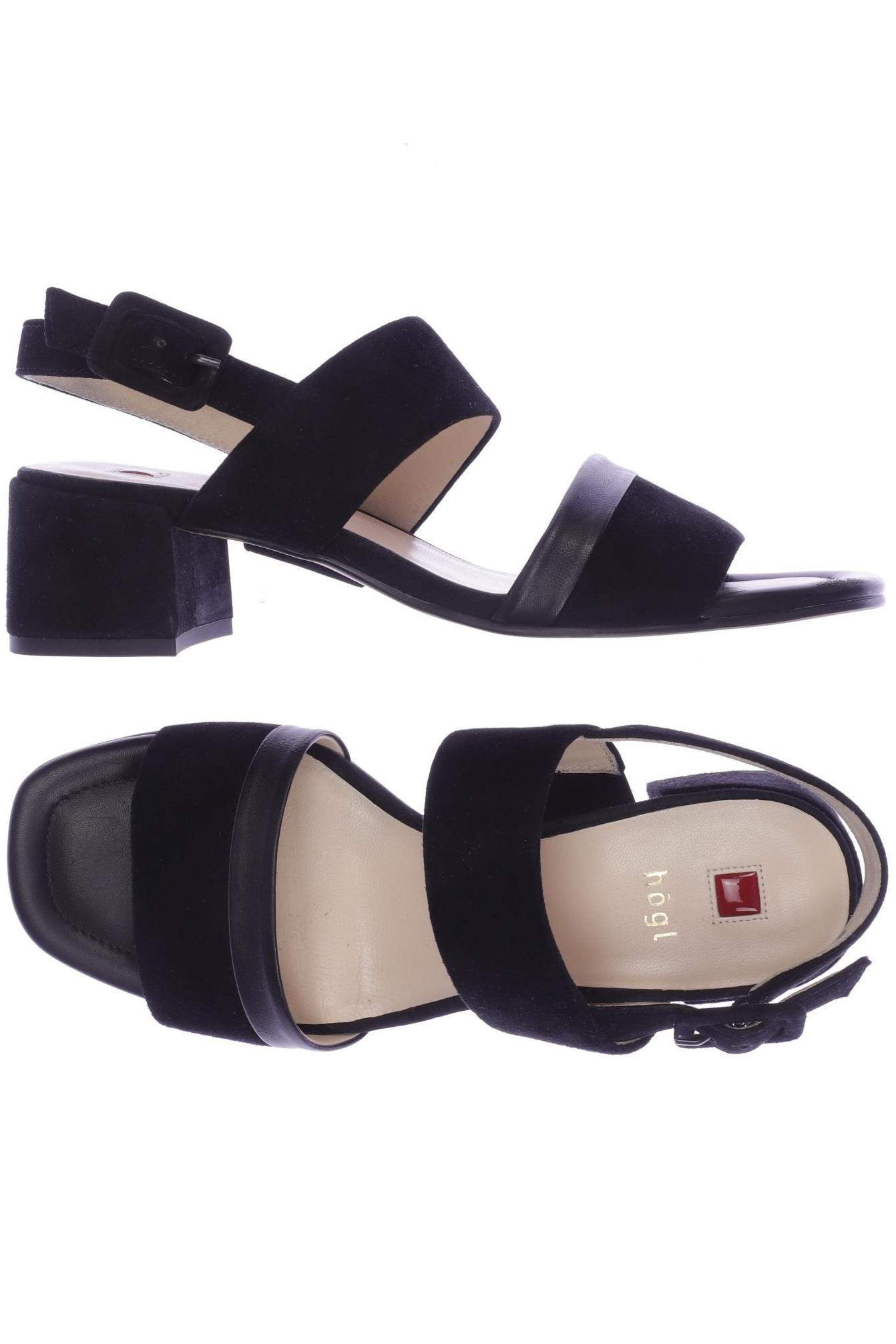 

högl Damen Sandale, schwarz, Gr. 4.5