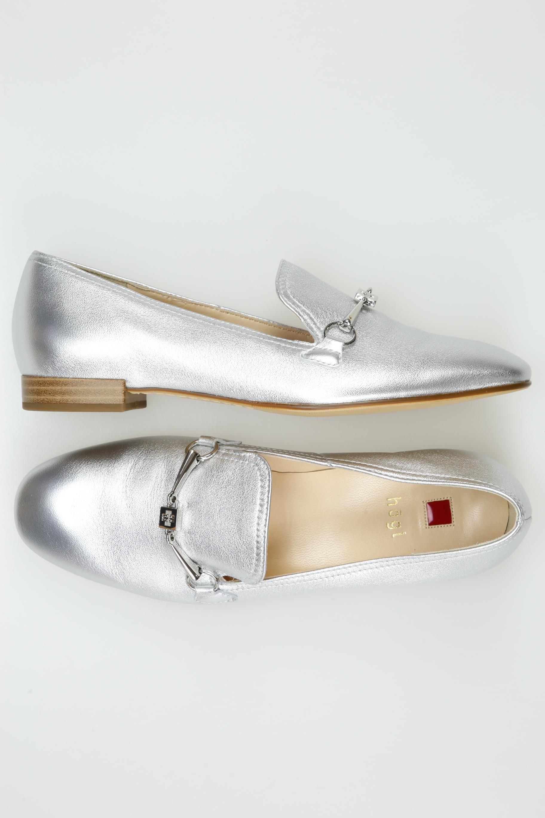 

högl Damen Halbschuh, silber, Gr. 2.5
