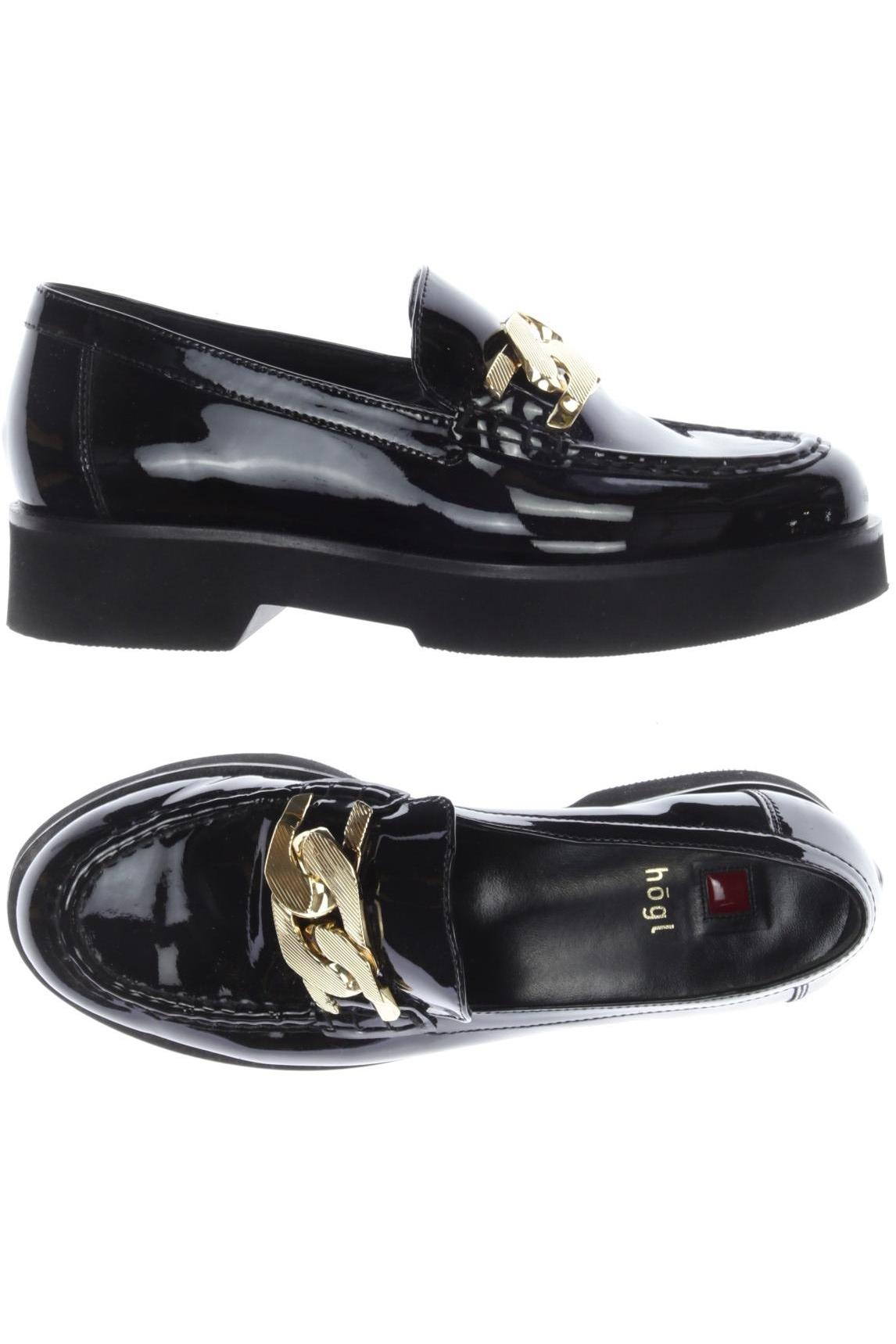 

högl Damen Halbschuh, schwarz, Gr. 3.5