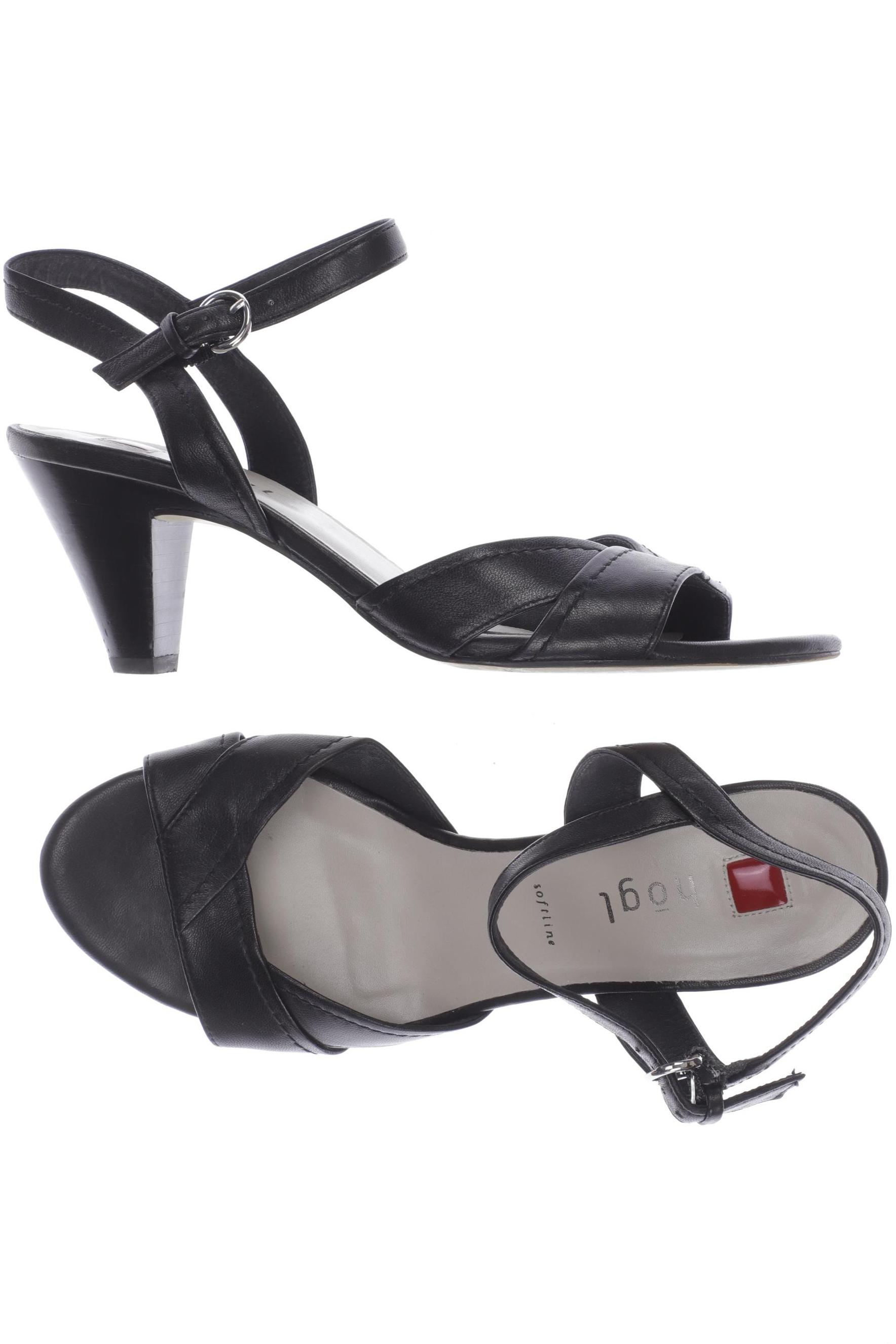 

högl Damen Sandale, schwarz, Gr. 5.5