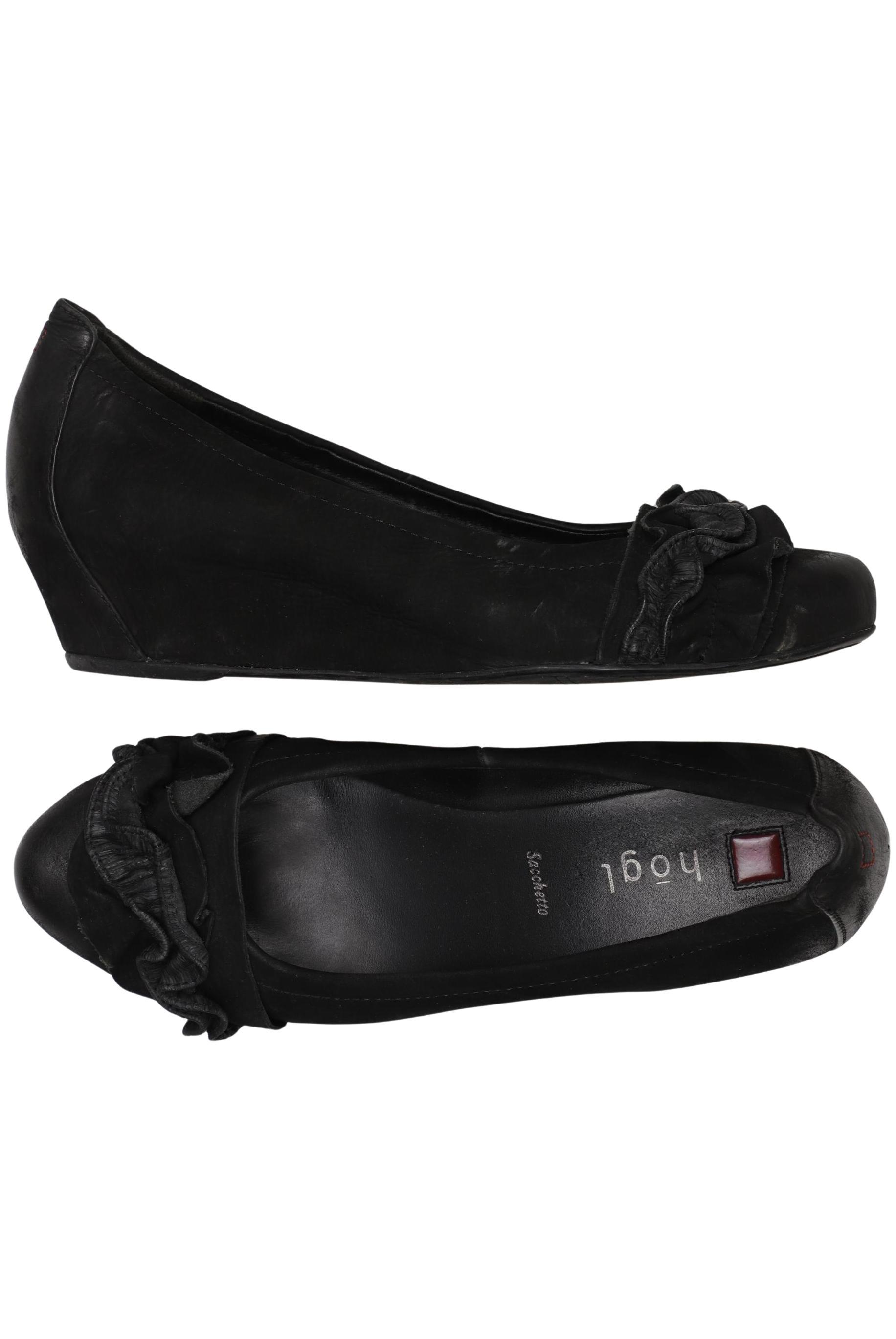

högl Damen Halbschuh, schwarz, Gr. 6