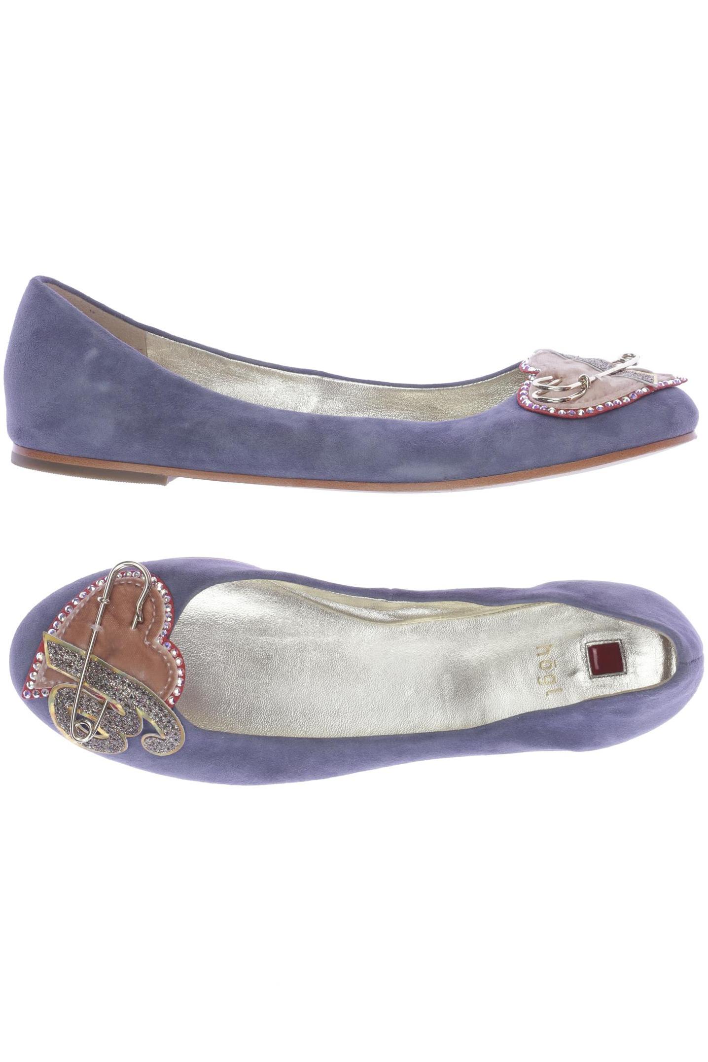 

högl Damen Ballerinas, hellblau, Gr. 5.5