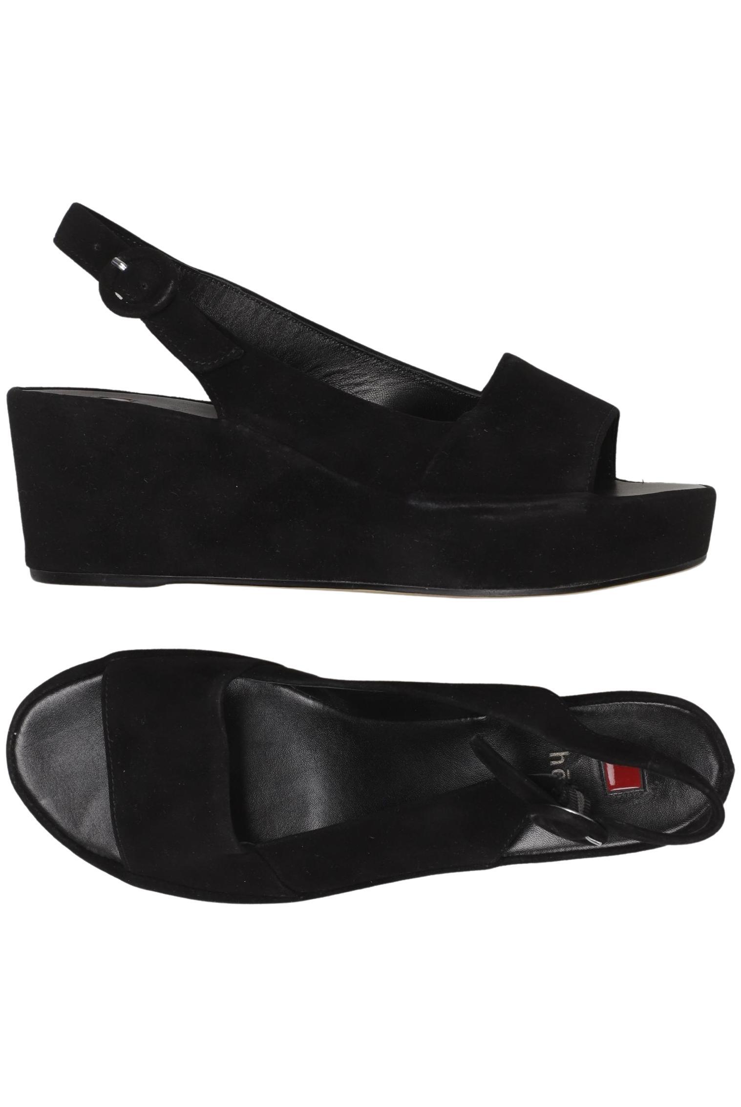 

högl Damen Sandale, schwarz, Gr. 6.5