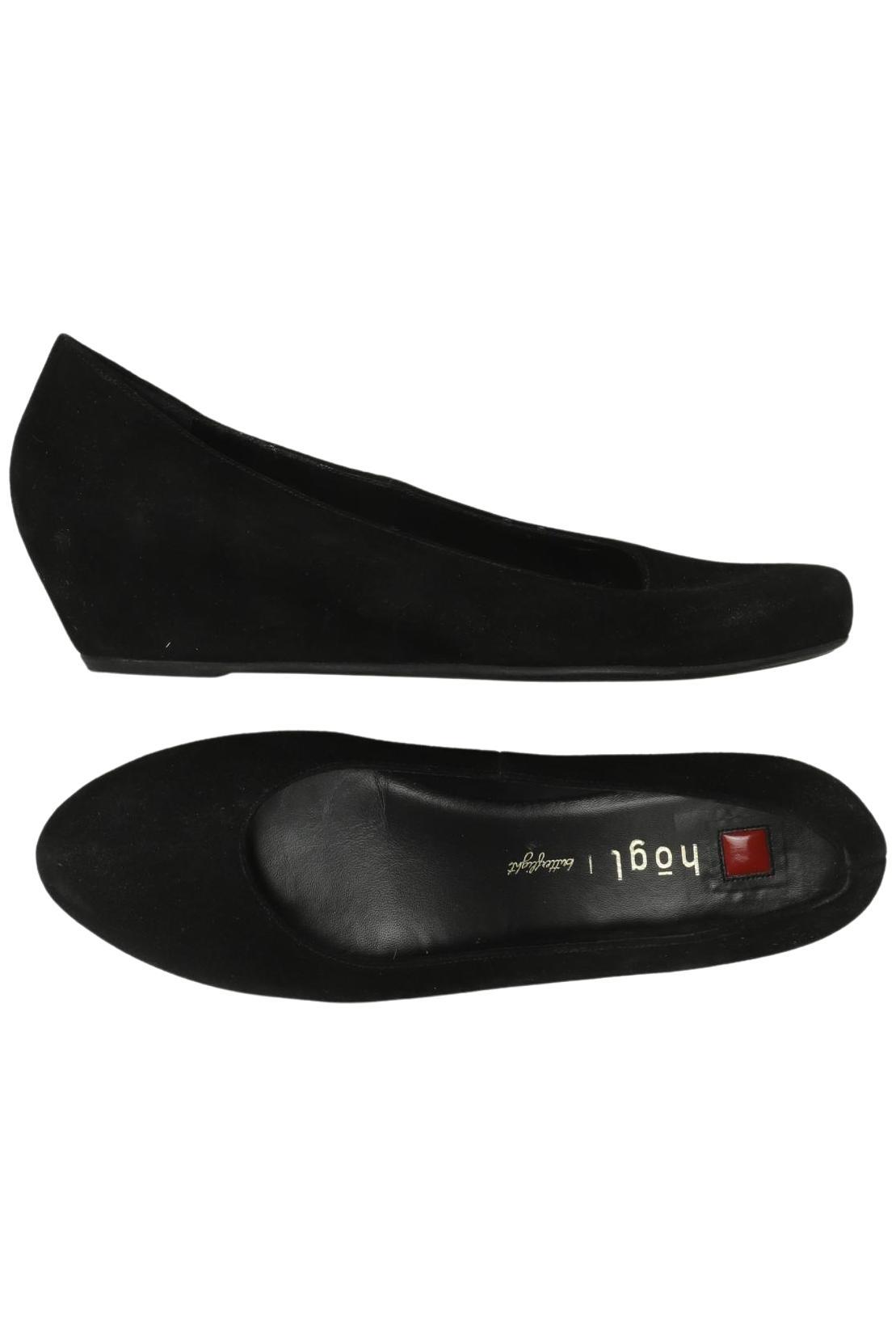 

högl Damen Ballerinas, schwarz, Gr. 6.5