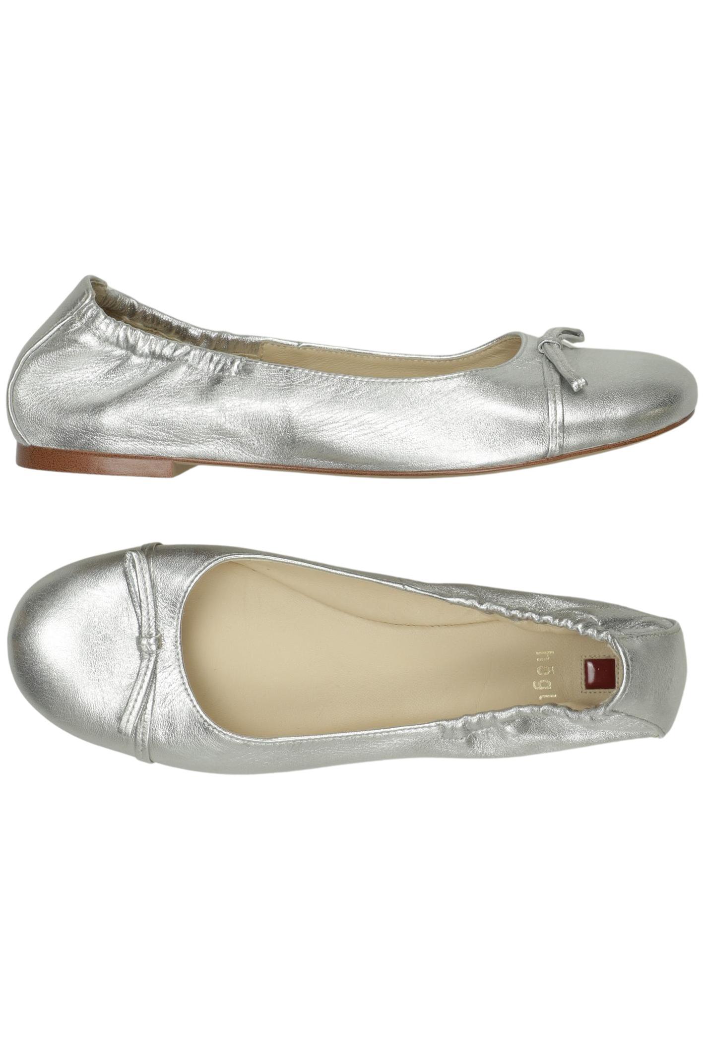 

högl Damen Ballerinas, silber, Gr. 5.5