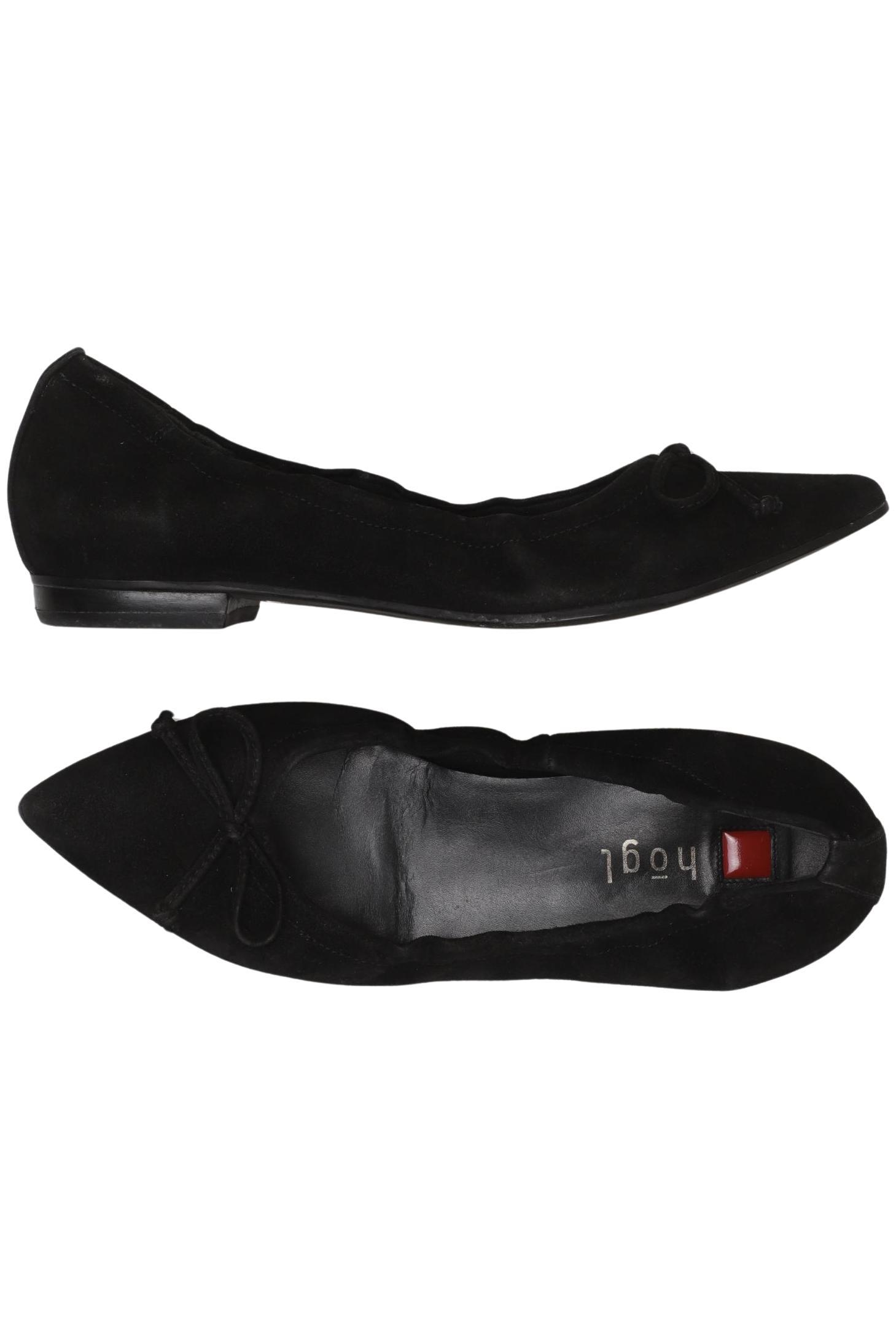 

högl Damen Ballerinas, schwarz, Gr. 3.5