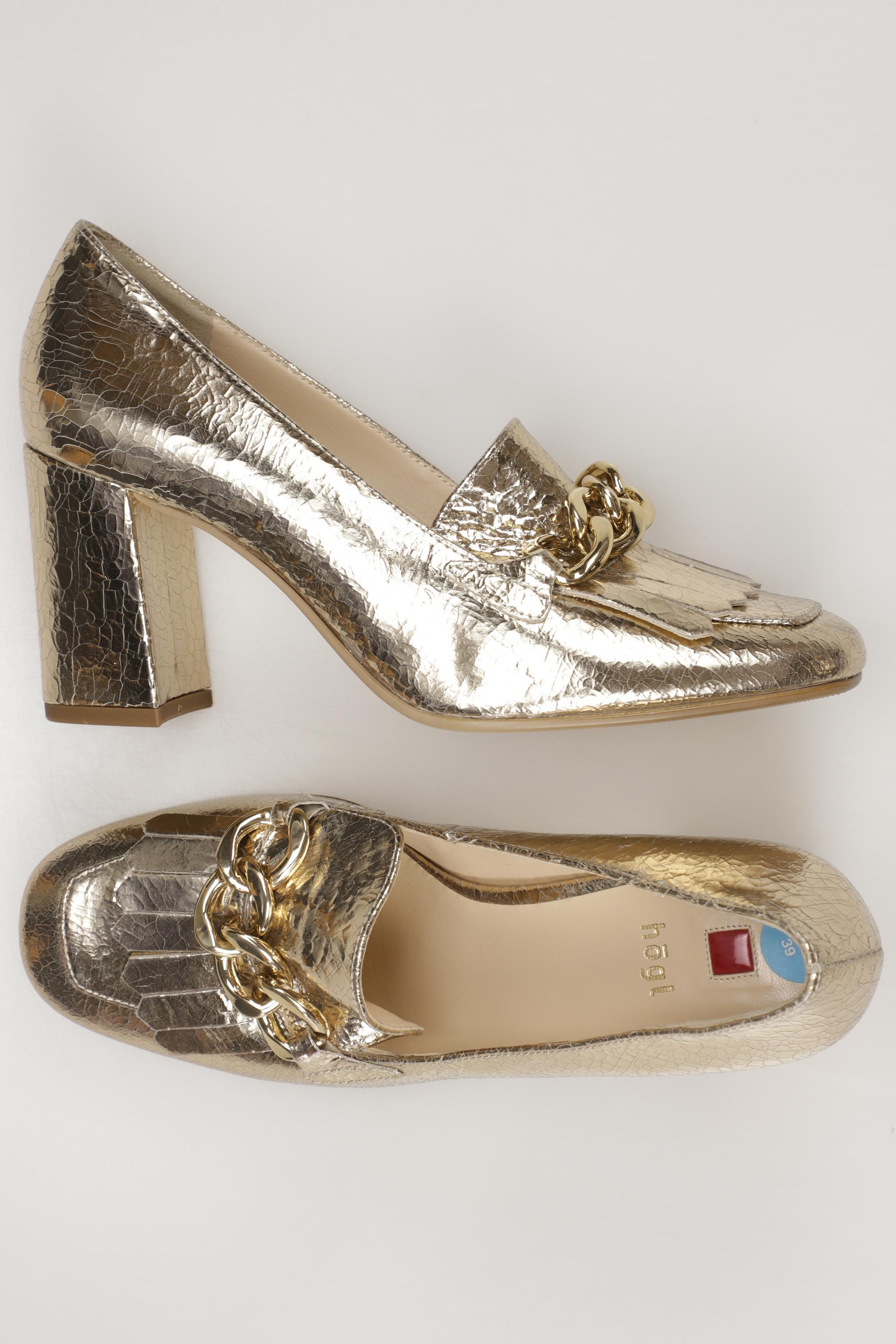 

högl Damen Pumps, gold, Gr. 6
