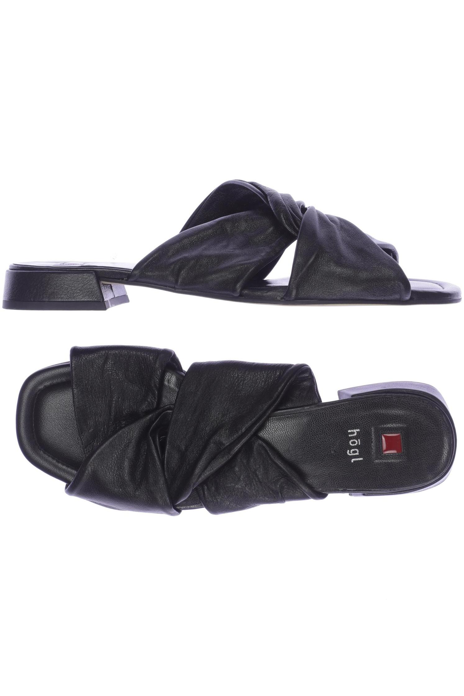 

högl Damen Sandale, schwarz, Gr. 7