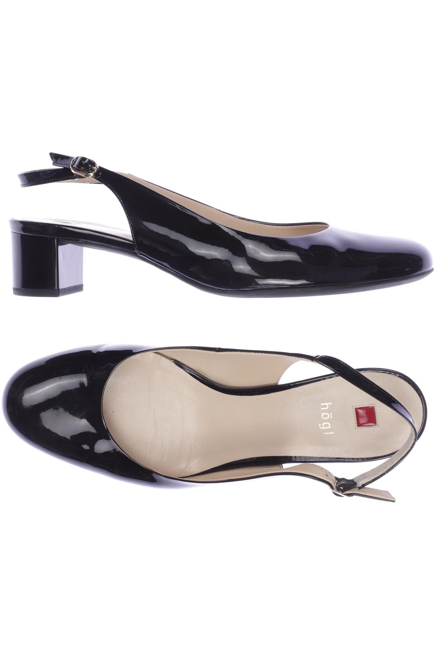 

högl Damen Sandale, schwarz, Gr. 6.5