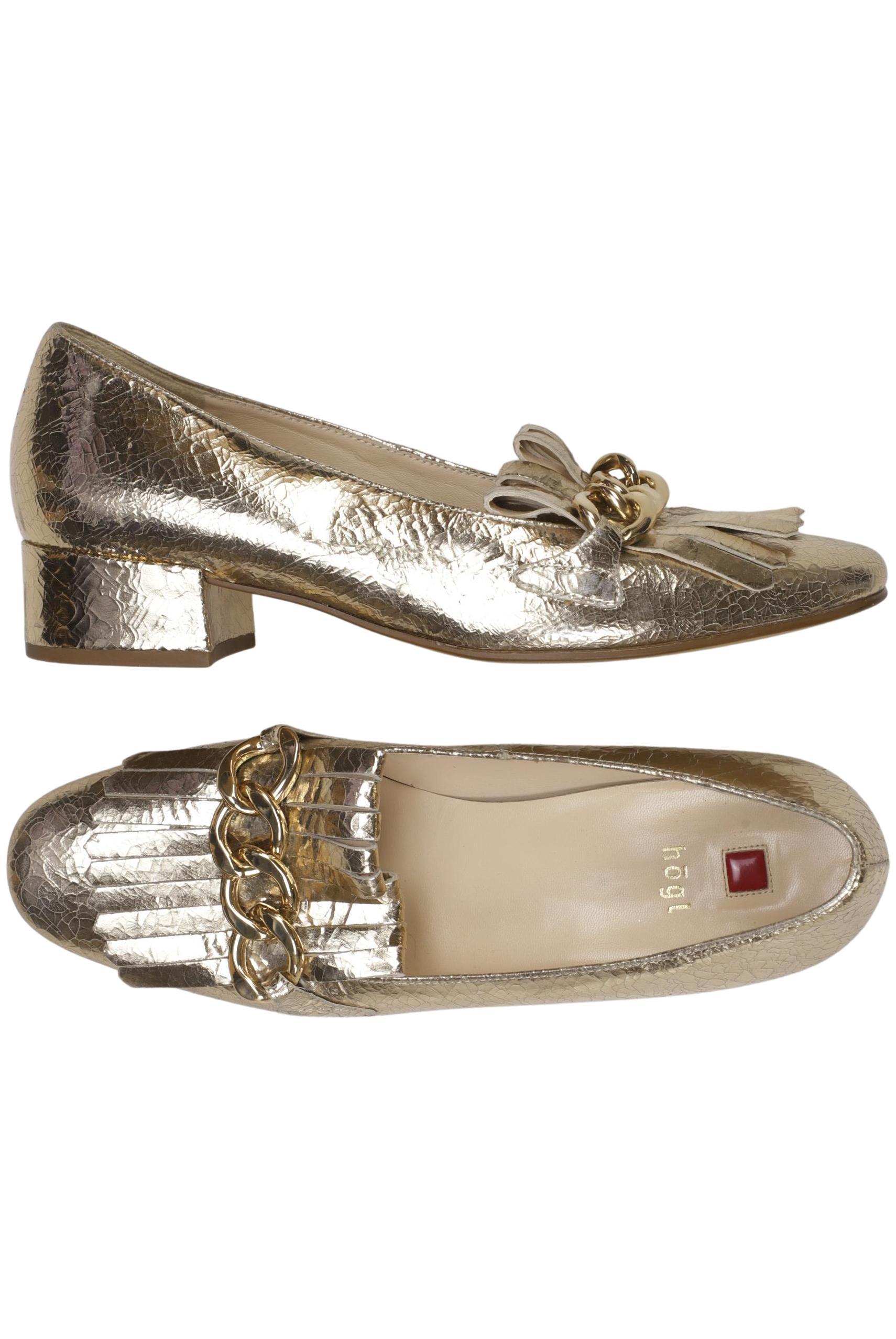 

högl Damen Pumps, gold, Gr. 5