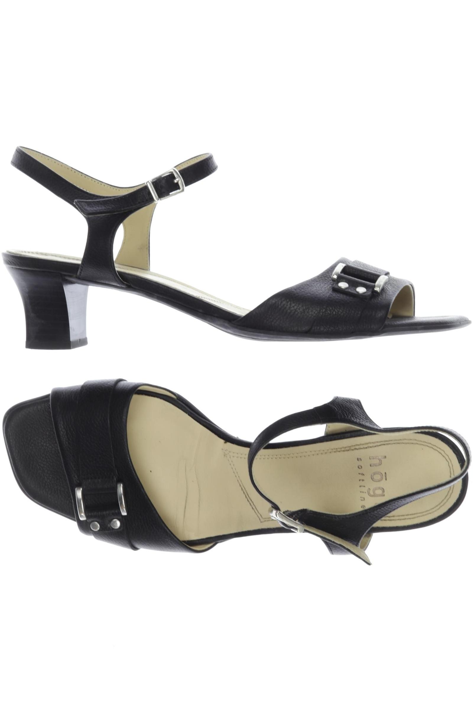 

högl Damen Sandale, schwarz, Gr. 7