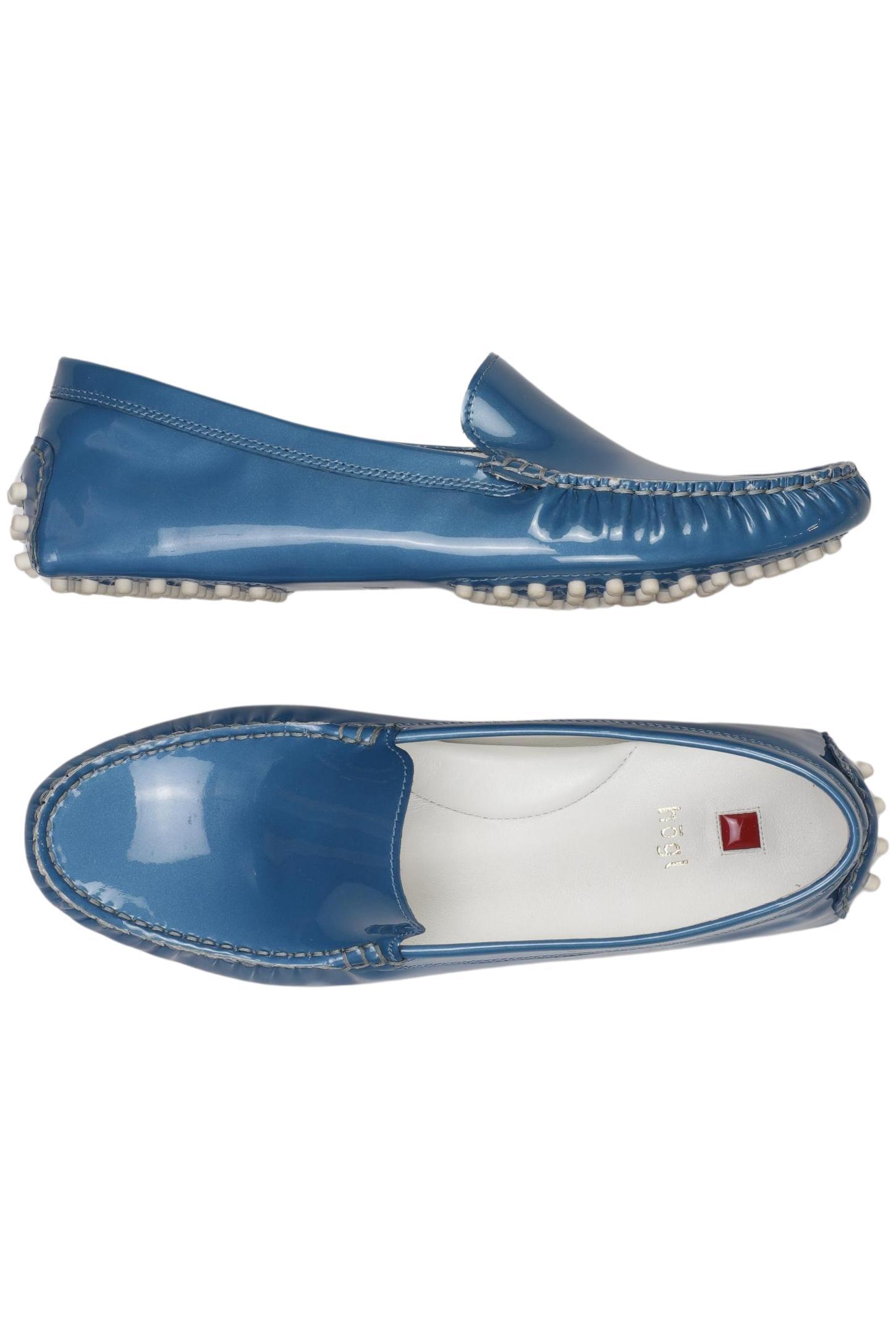 

högl Damen Halbschuh, blau, Gr. 5.5