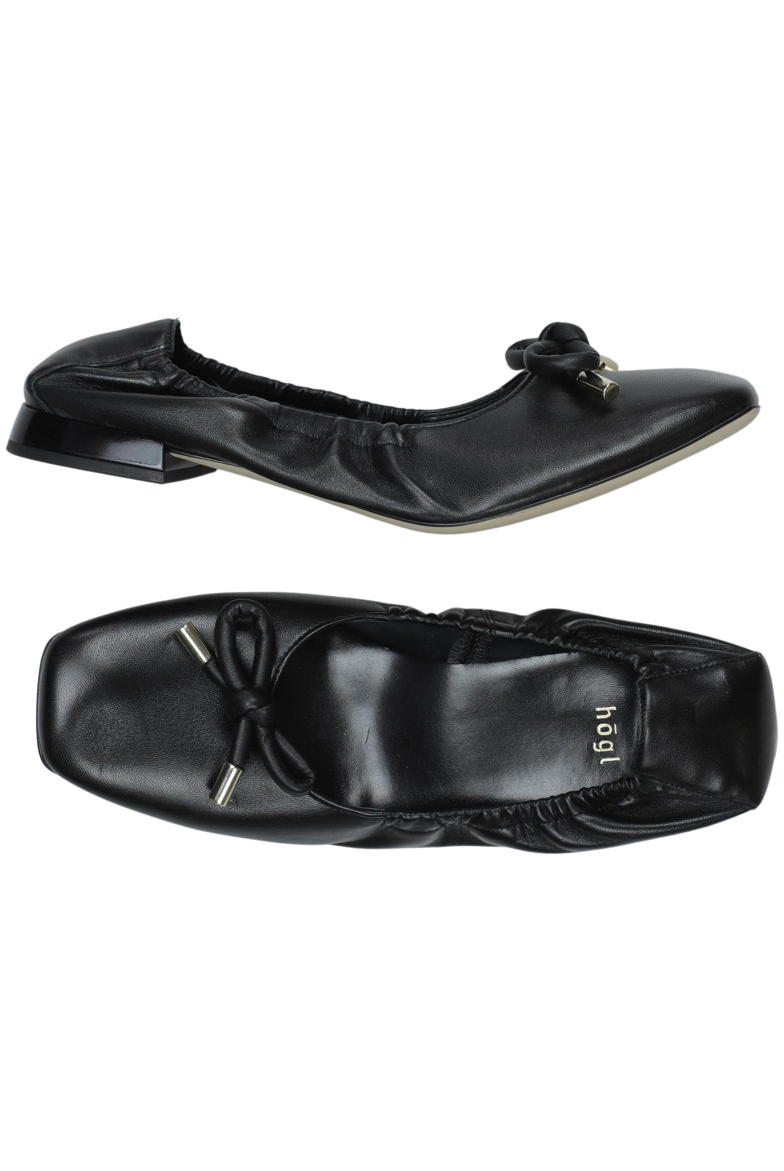 

högl Damen Ballerinas, schwarz, Gr. 5