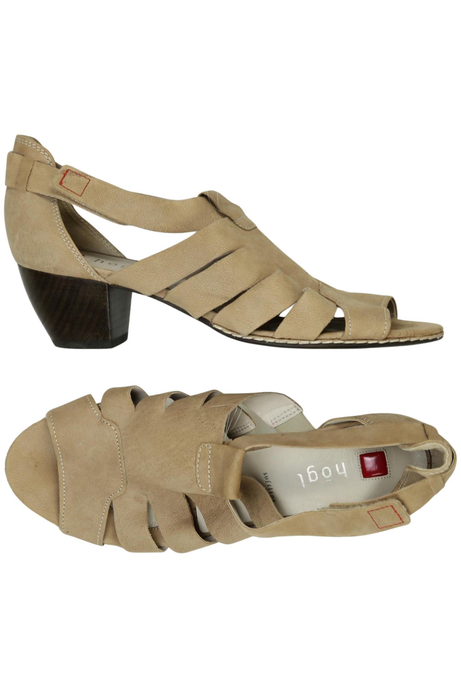 

högl Damen Sandale, beige, Gr. 6.5