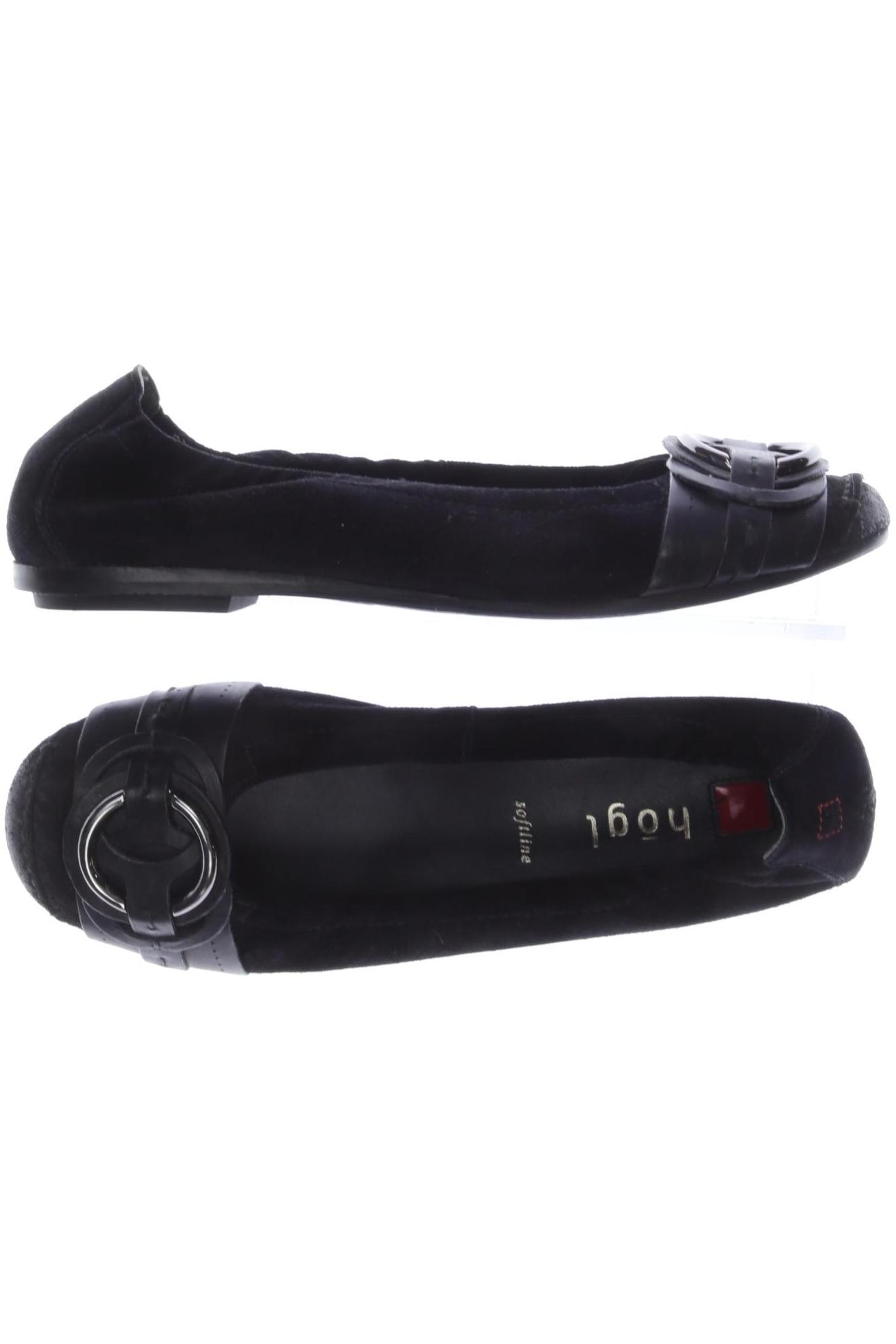 

högl Damen Ballerinas, schwarz, Gr. 3.5