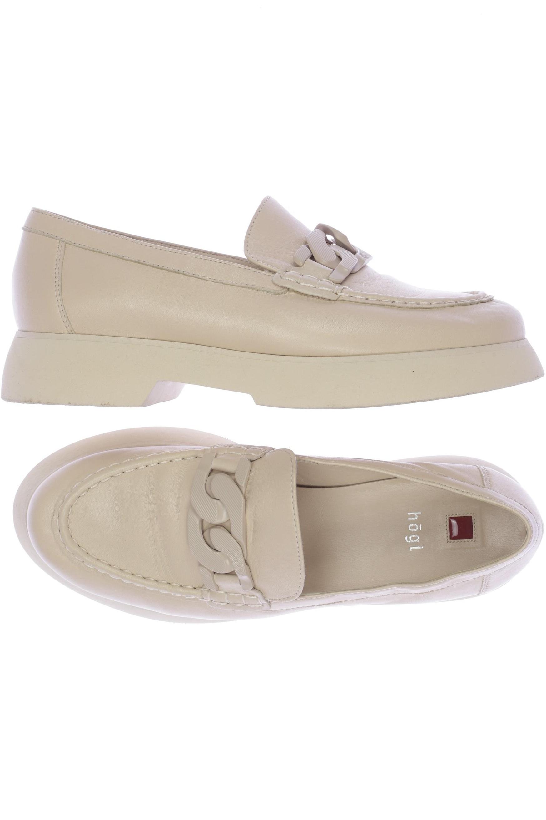 

högl Damen Halbschuh, beige, Gr. 5.5