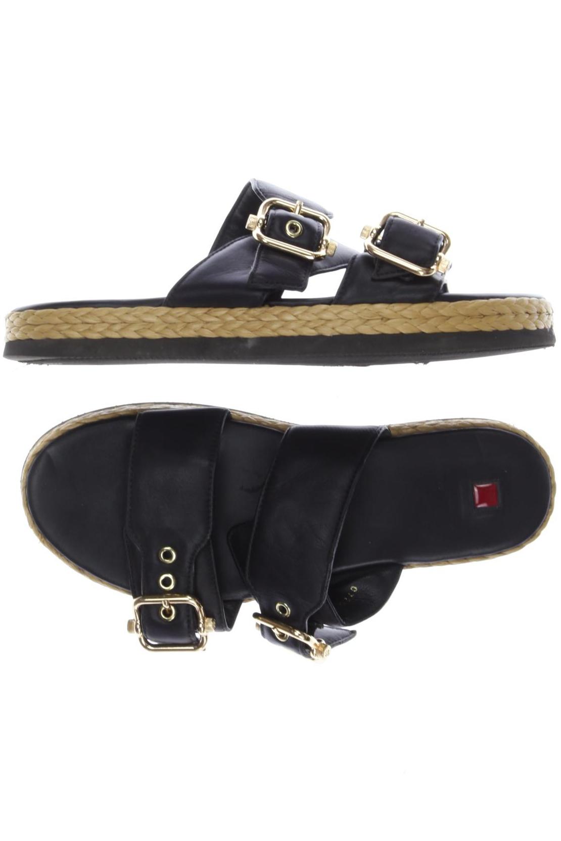 

högl Damen Sandale, schwarz, Gr. 6.5