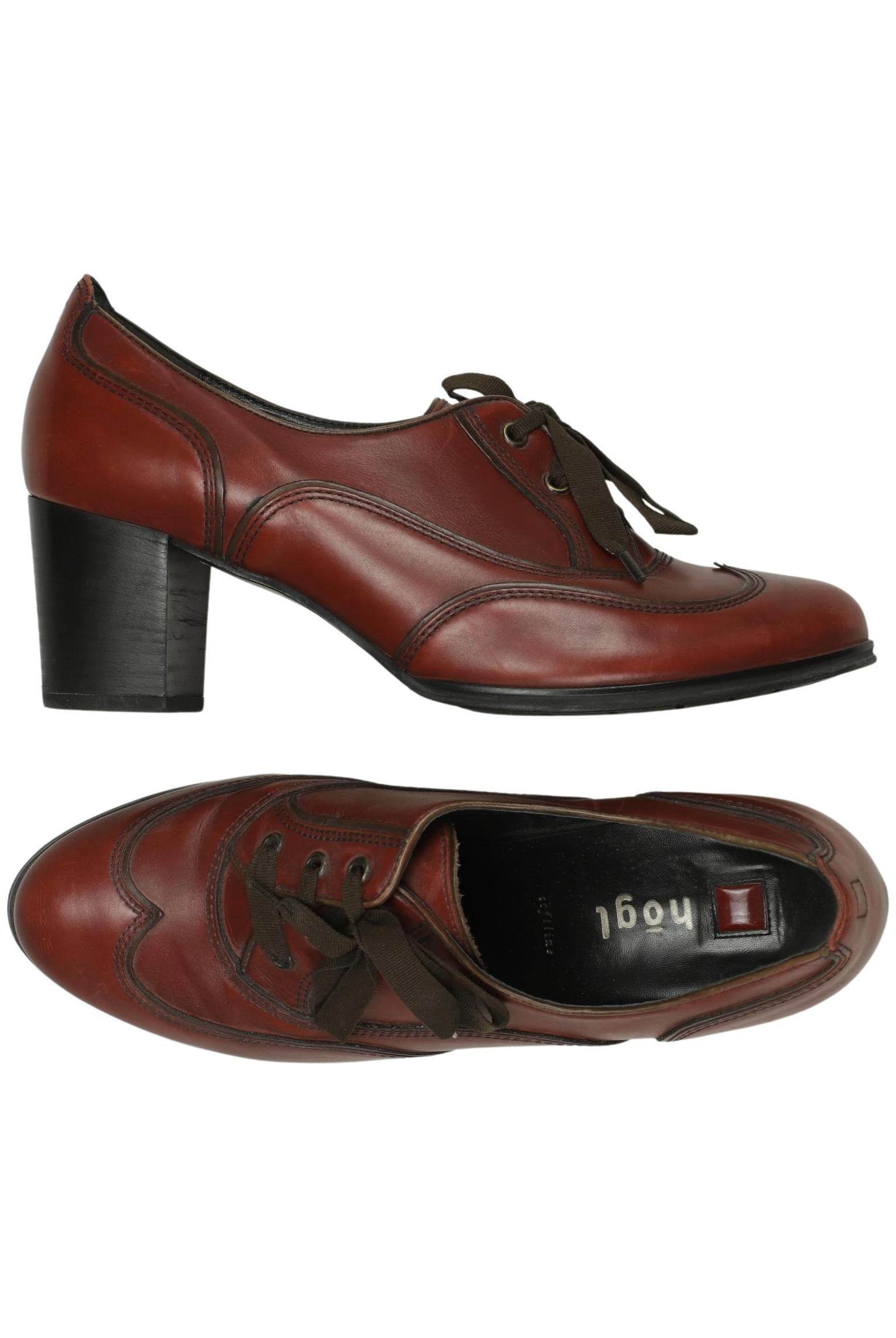 

högl Damen Halbschuh, braun, Gr. 6.5