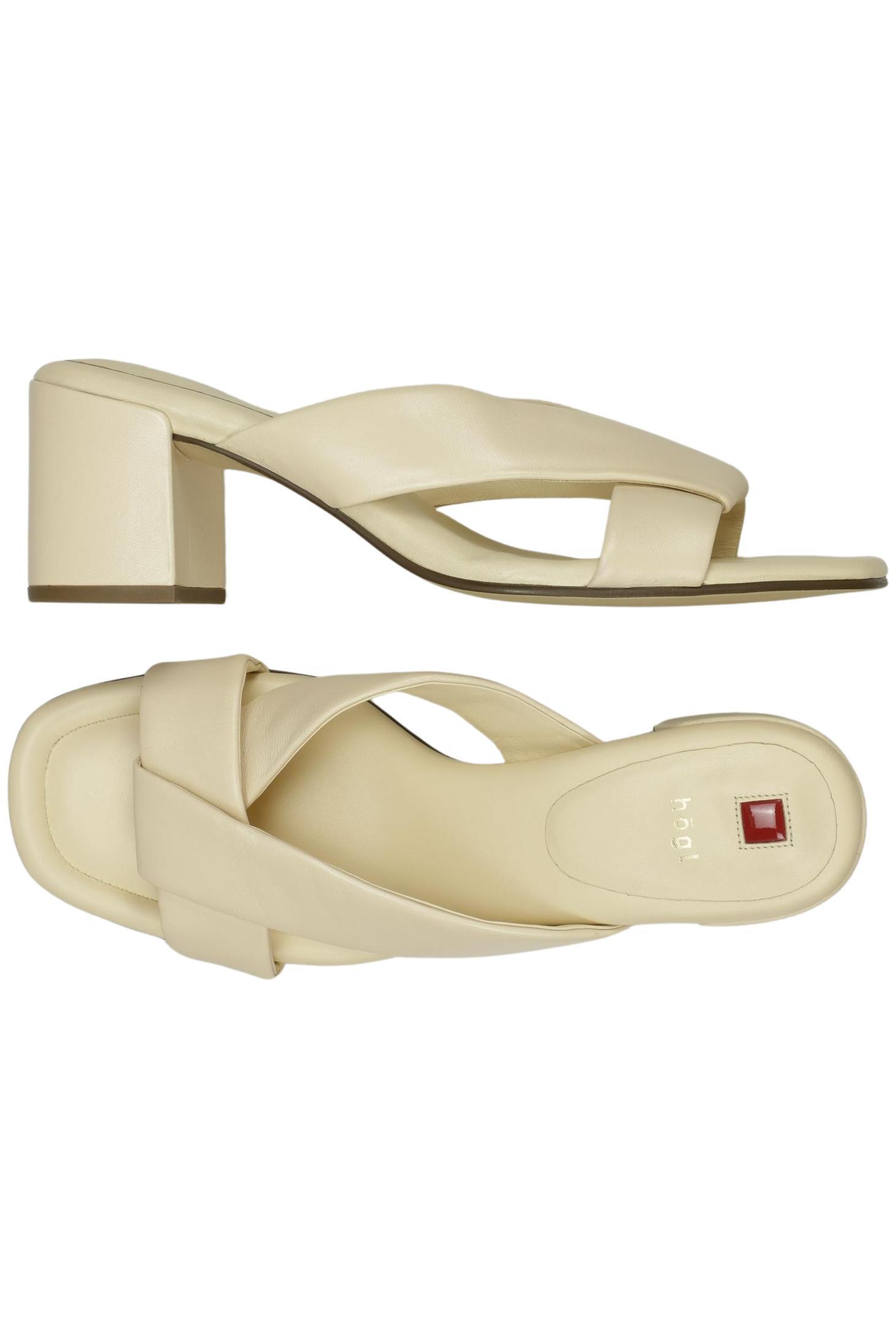 

högl Damen Sandale, cremeweiß, Gr. 6.5