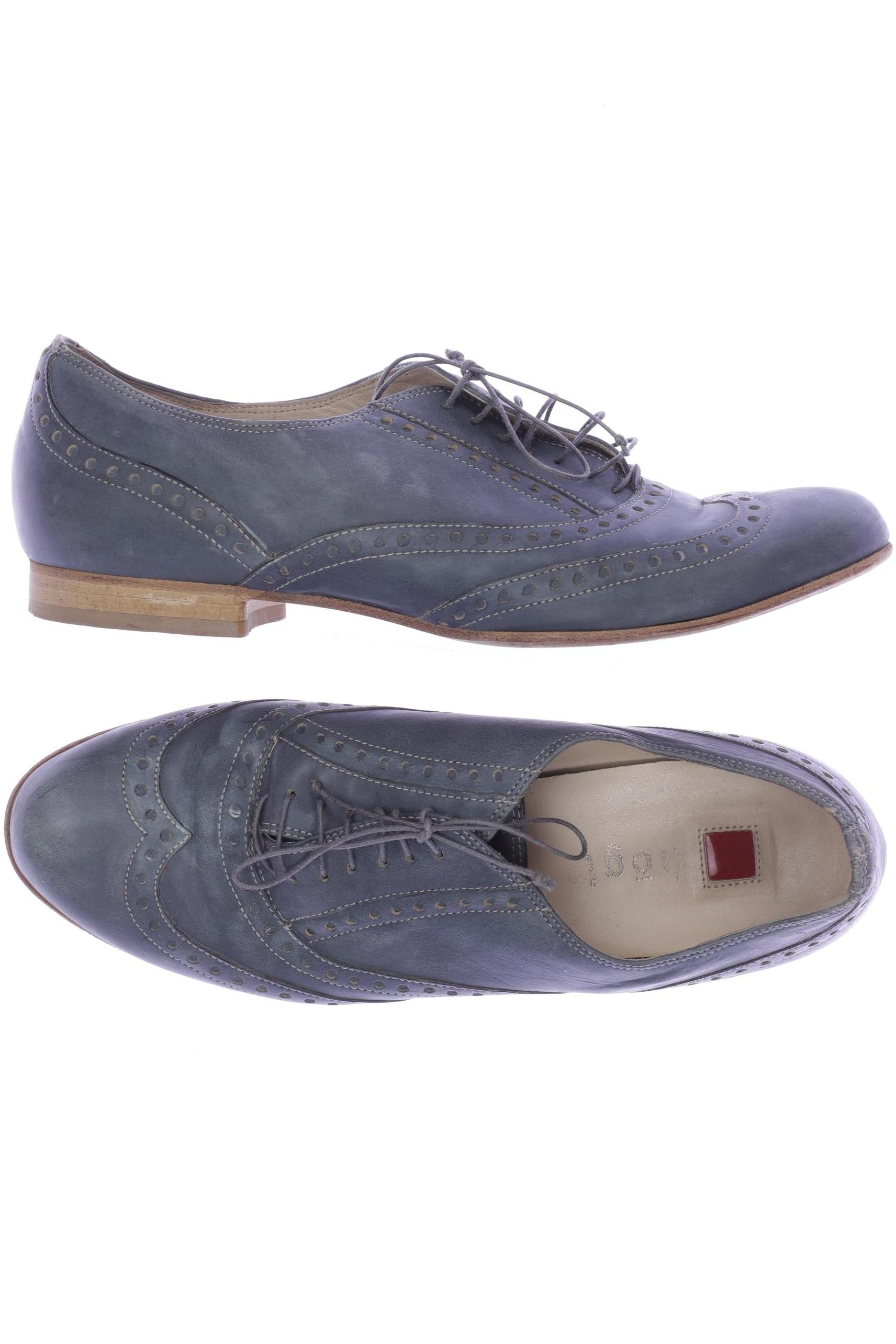 

högl Damen Halbschuh, blau, Gr. 4