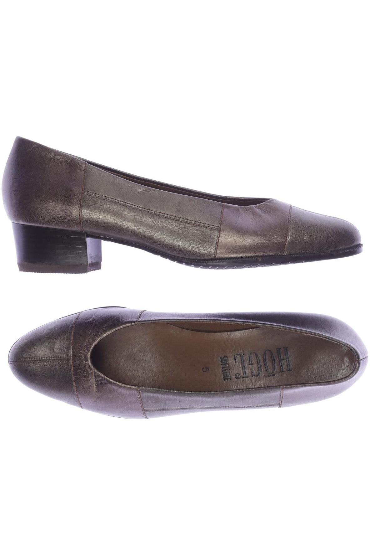 

högl Damen Halbschuh, braun, Gr. 5