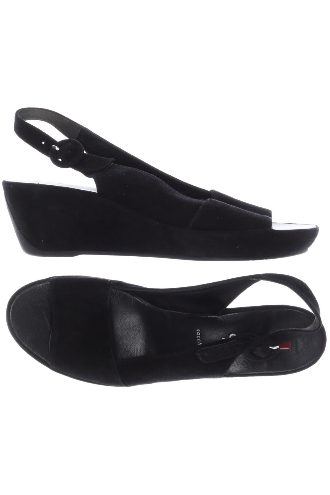 

högl Damen Sandale, schwarz, Gr. 6.5