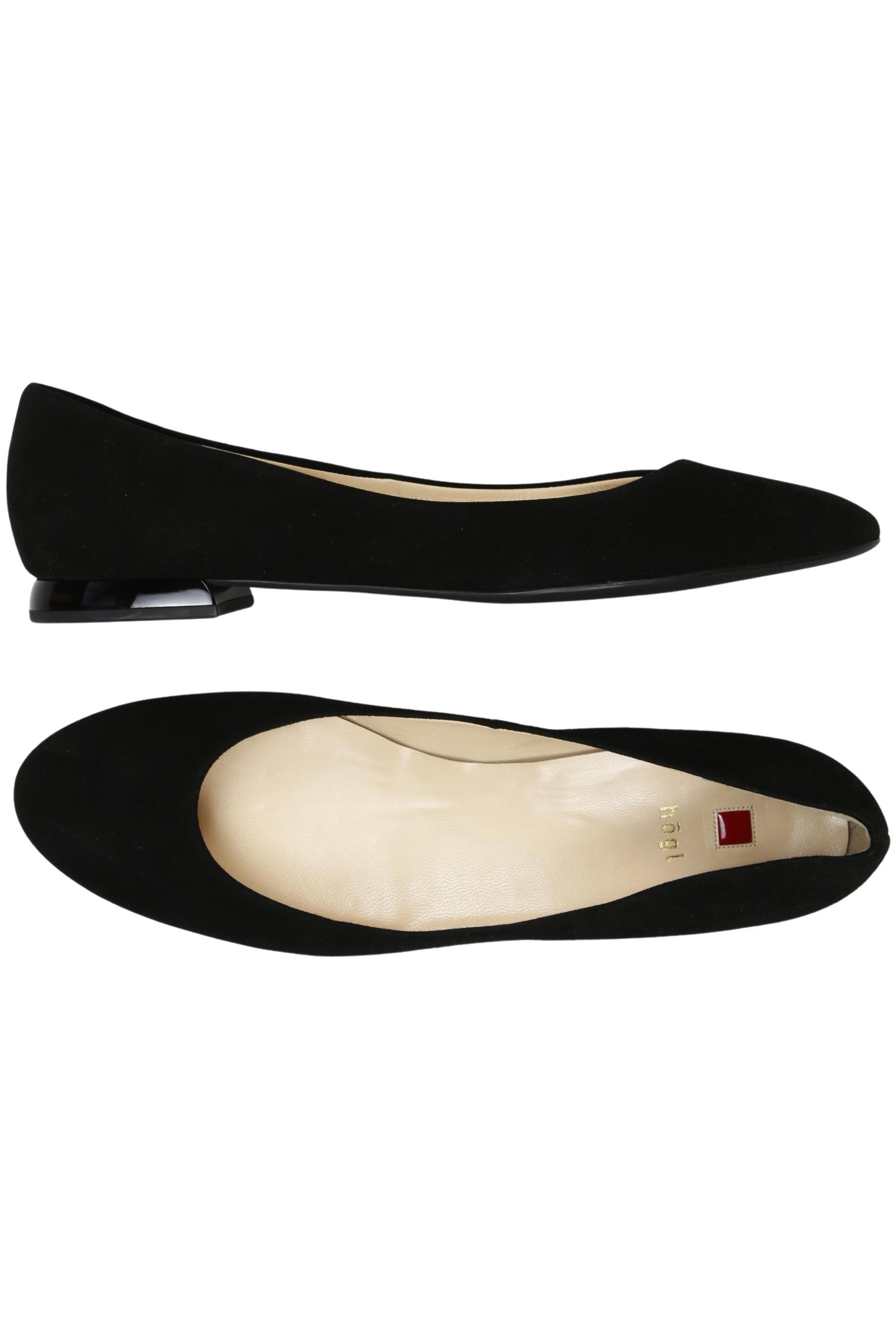 

högl Damen Ballerinas, schwarz, Gr. 9.5