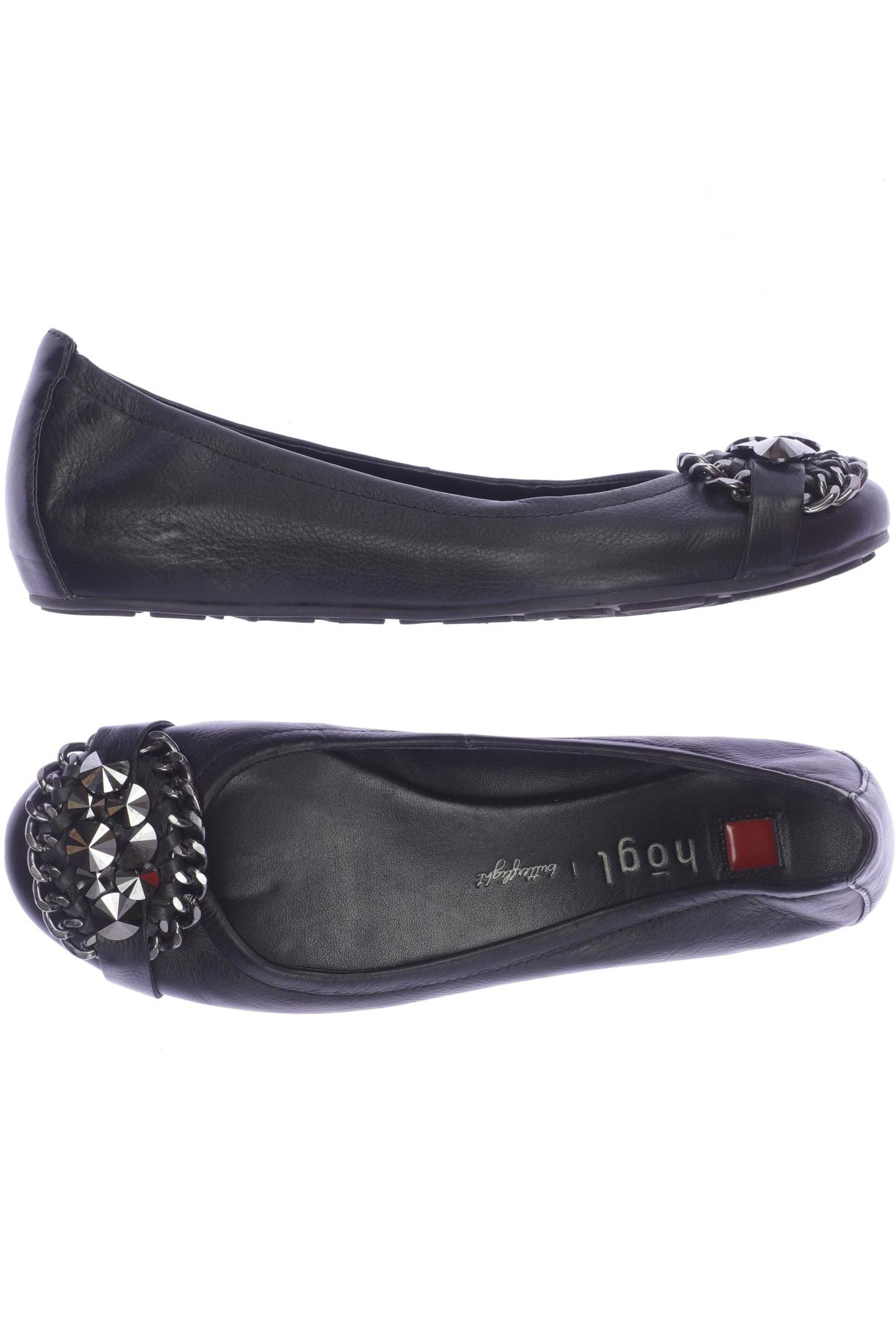 

högl Damen Ballerinas, schwarz, Gr. 4