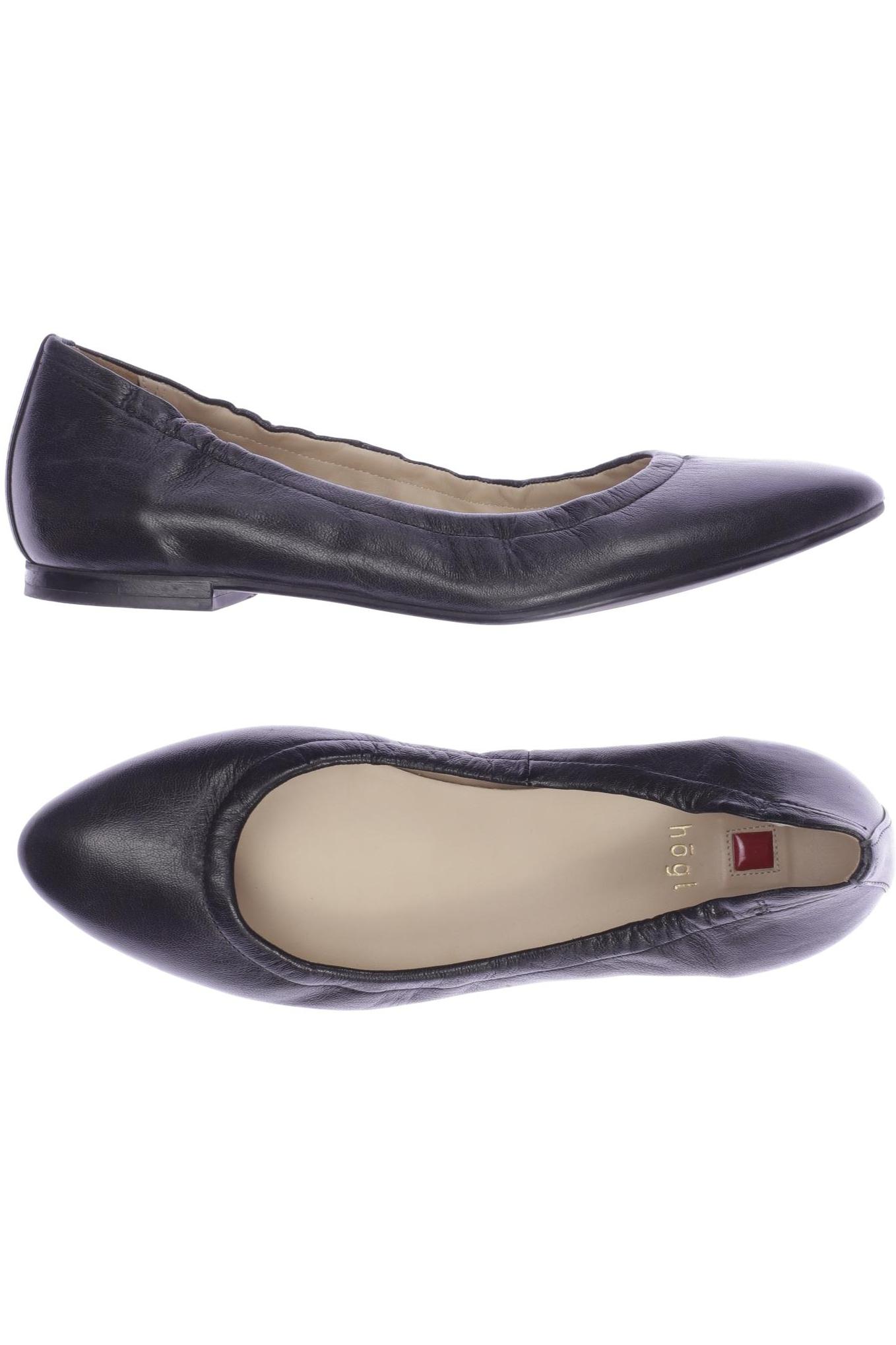 

högl Damen Ballerinas, schwarz, Gr. 4.5
